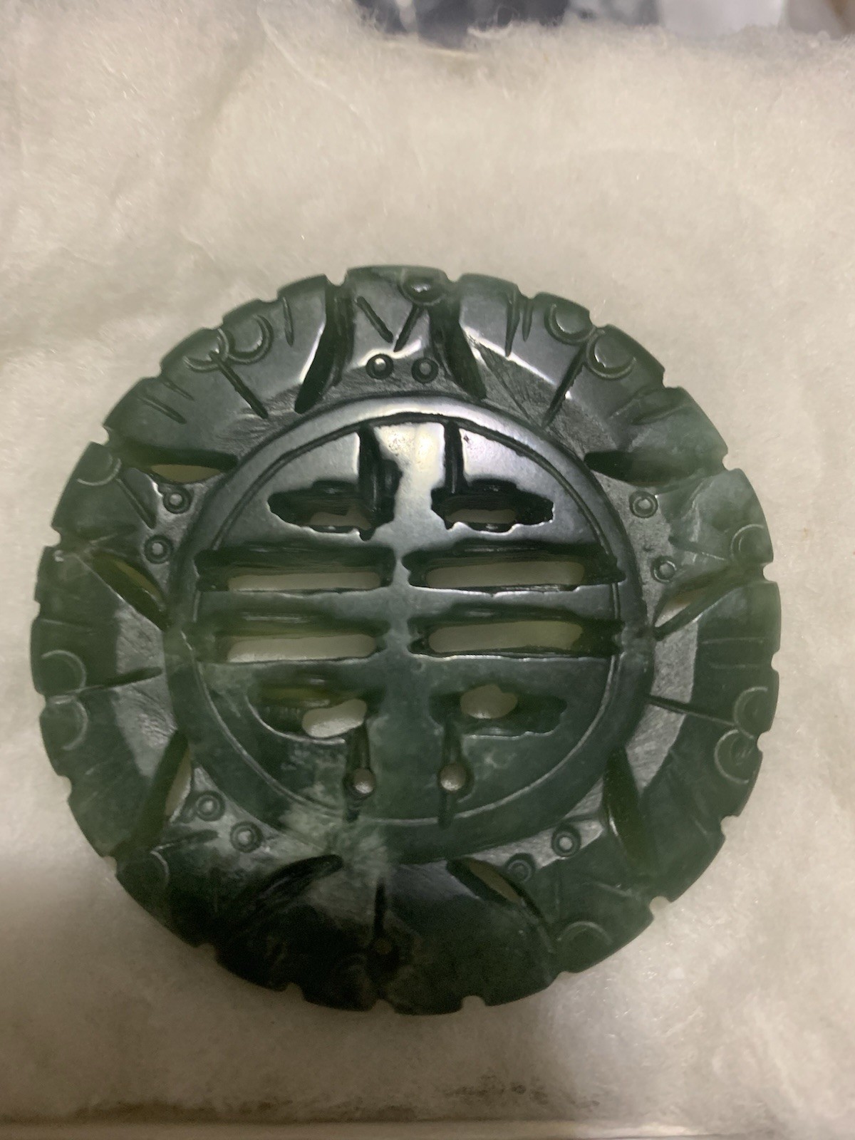 Dark Green And Snow White Jade – Health, Long Life