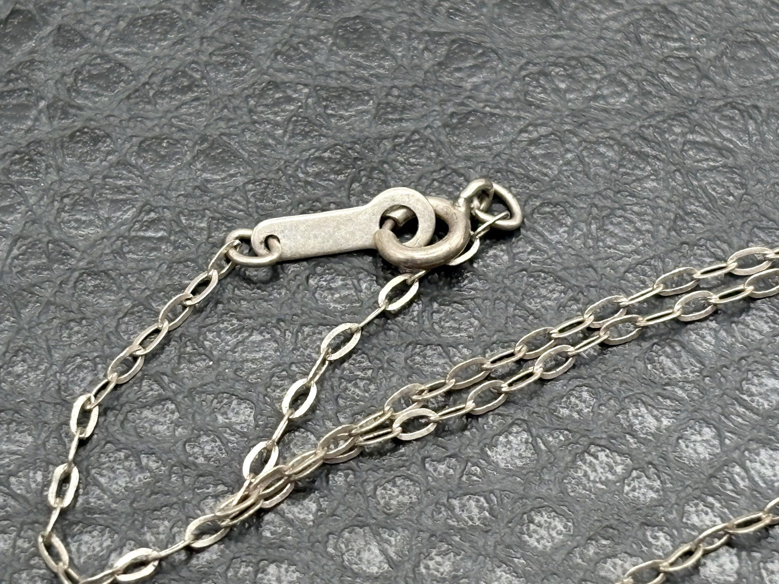 Sterling Silver Filigree Butterfly Pendant Necklace w/ Aurora Borealis