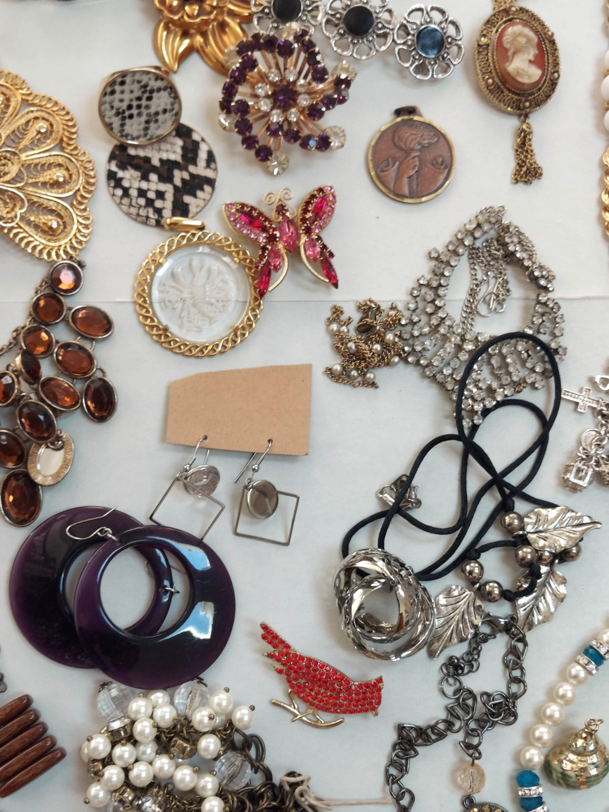 Huge 14 Pound Lot Of Vintage To Now Costume Jewelry Lot ALL WEARABLE