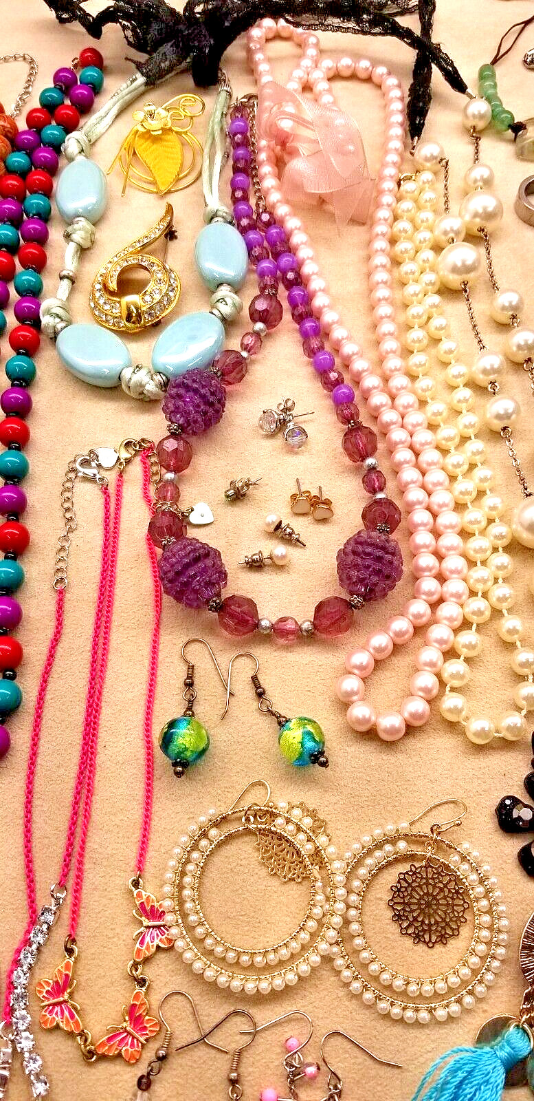 Estate Vintage To Now Junk Drawer Jewelry Lot Unsearched Untested -868 g