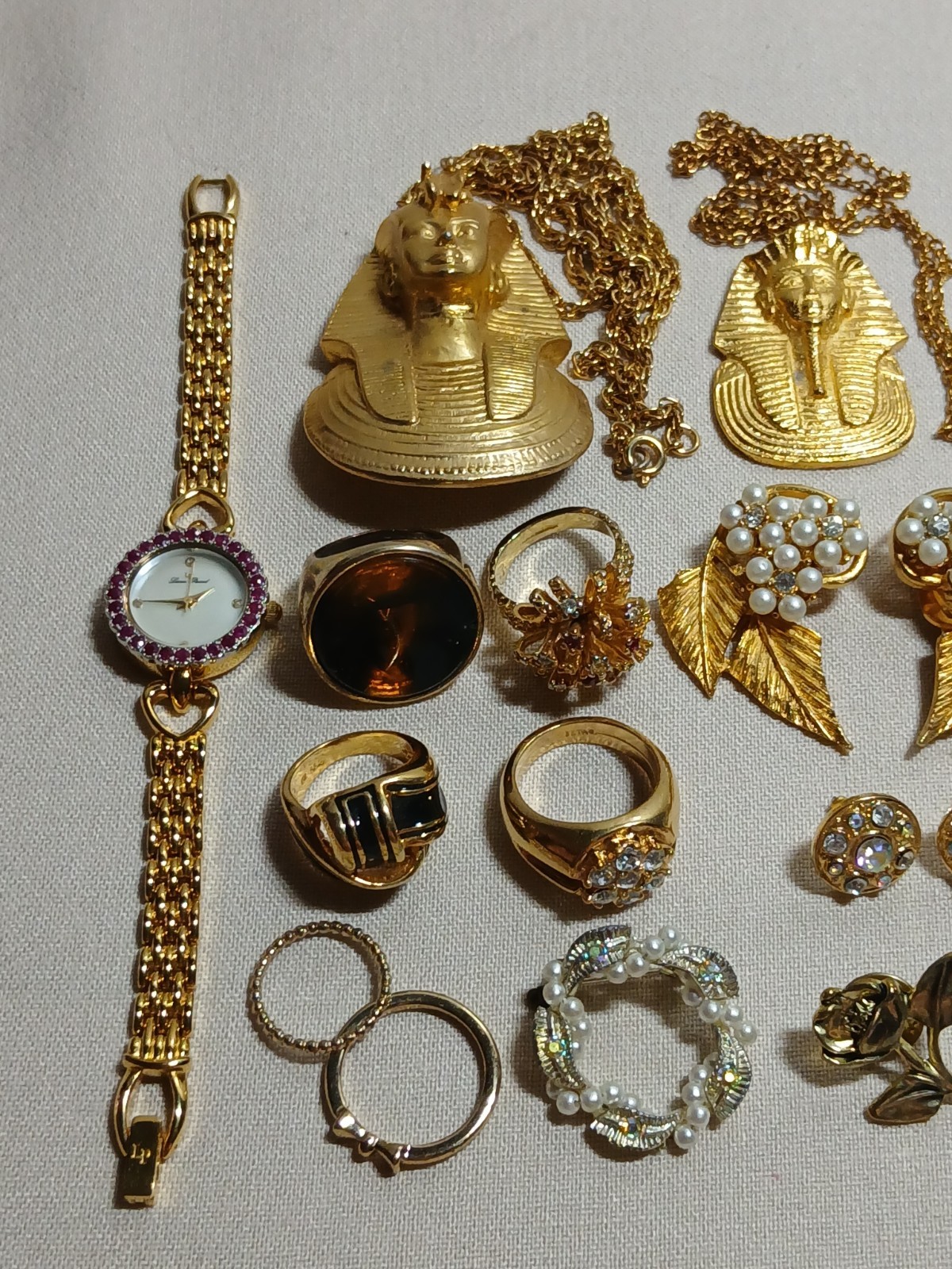 Jewelry Lot Estate Signed Unsigned