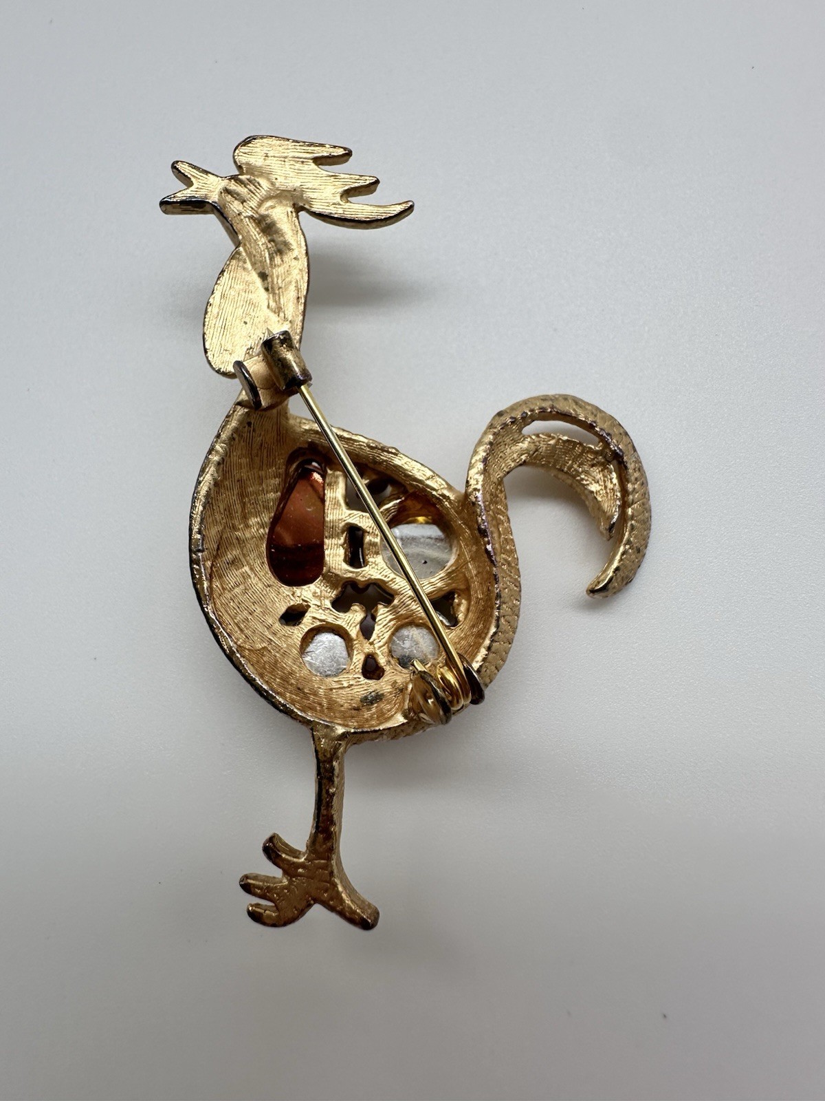 Vintage Townley Rooster Brooch
