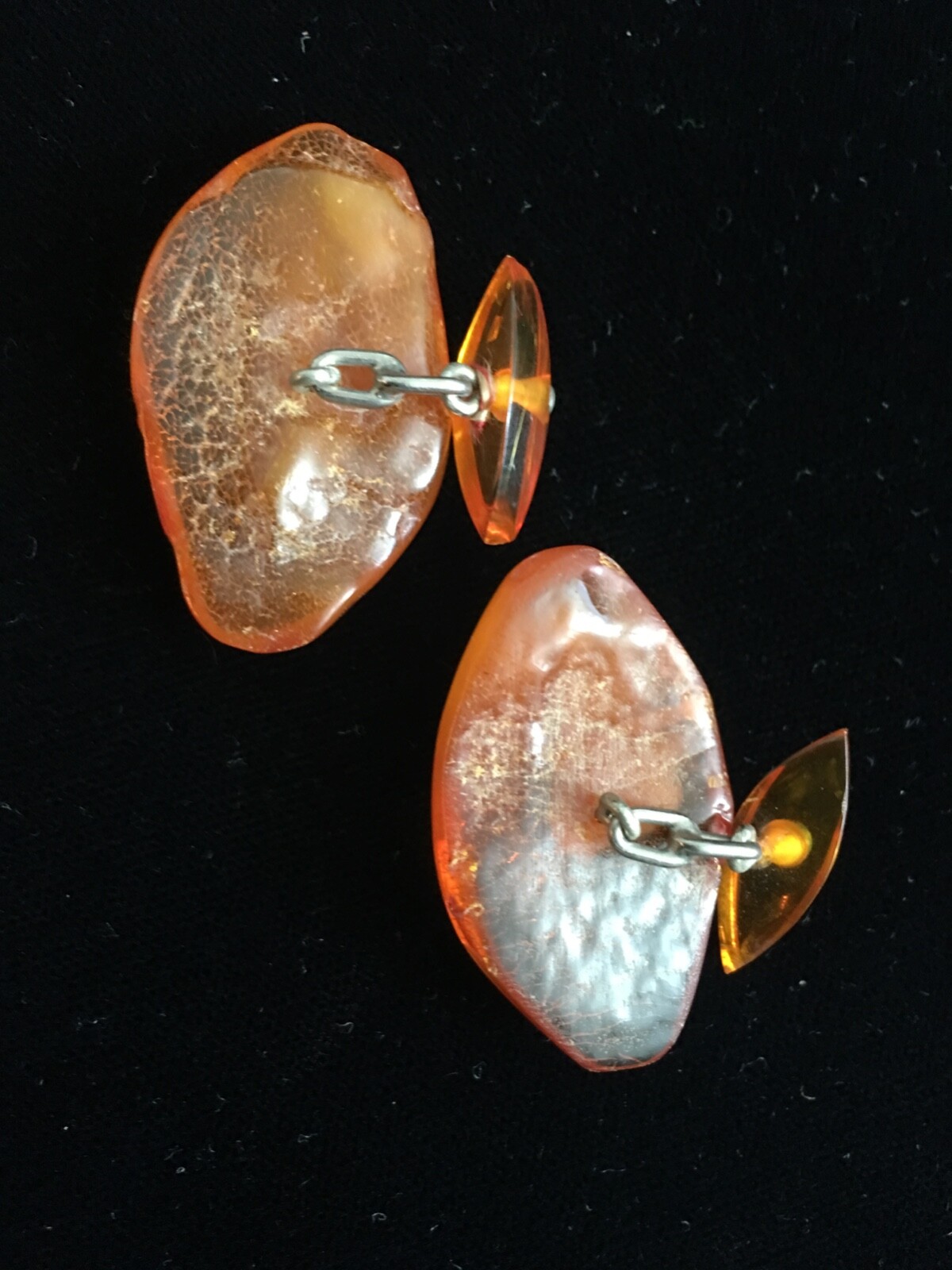 Baltic Amber Cufflinks