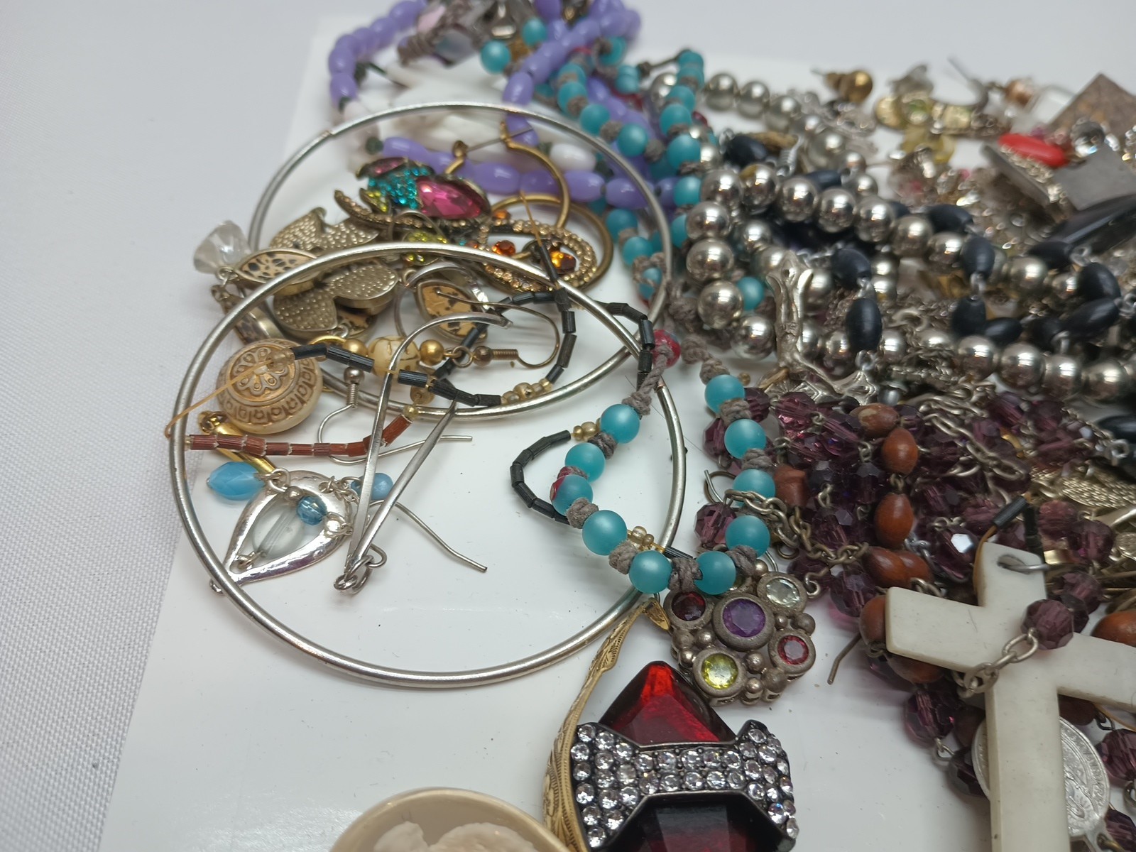 1 Lb REDESIGN/CRAFT FASHION/COSTUME JEWELRY LOT