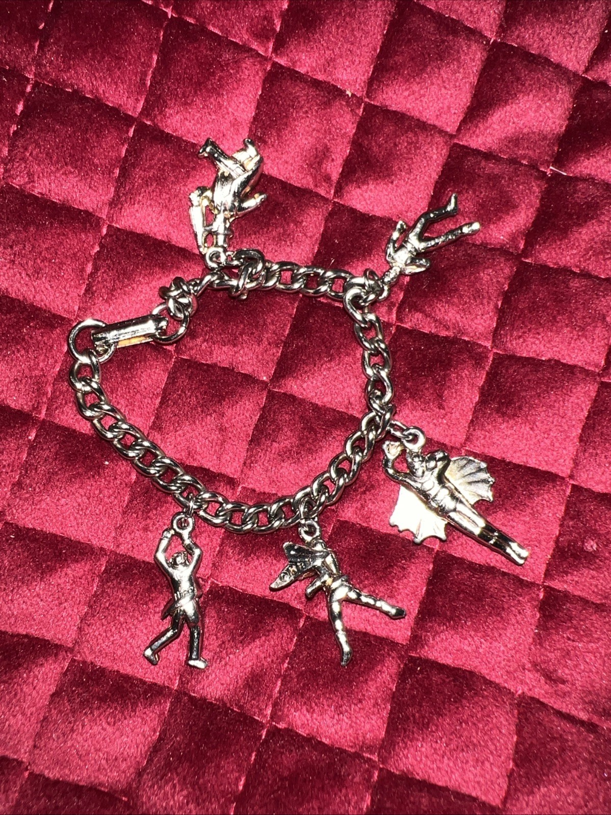 Vintage Batman Charm Bracelet National Periodical Publications, 1966 Joker Robin