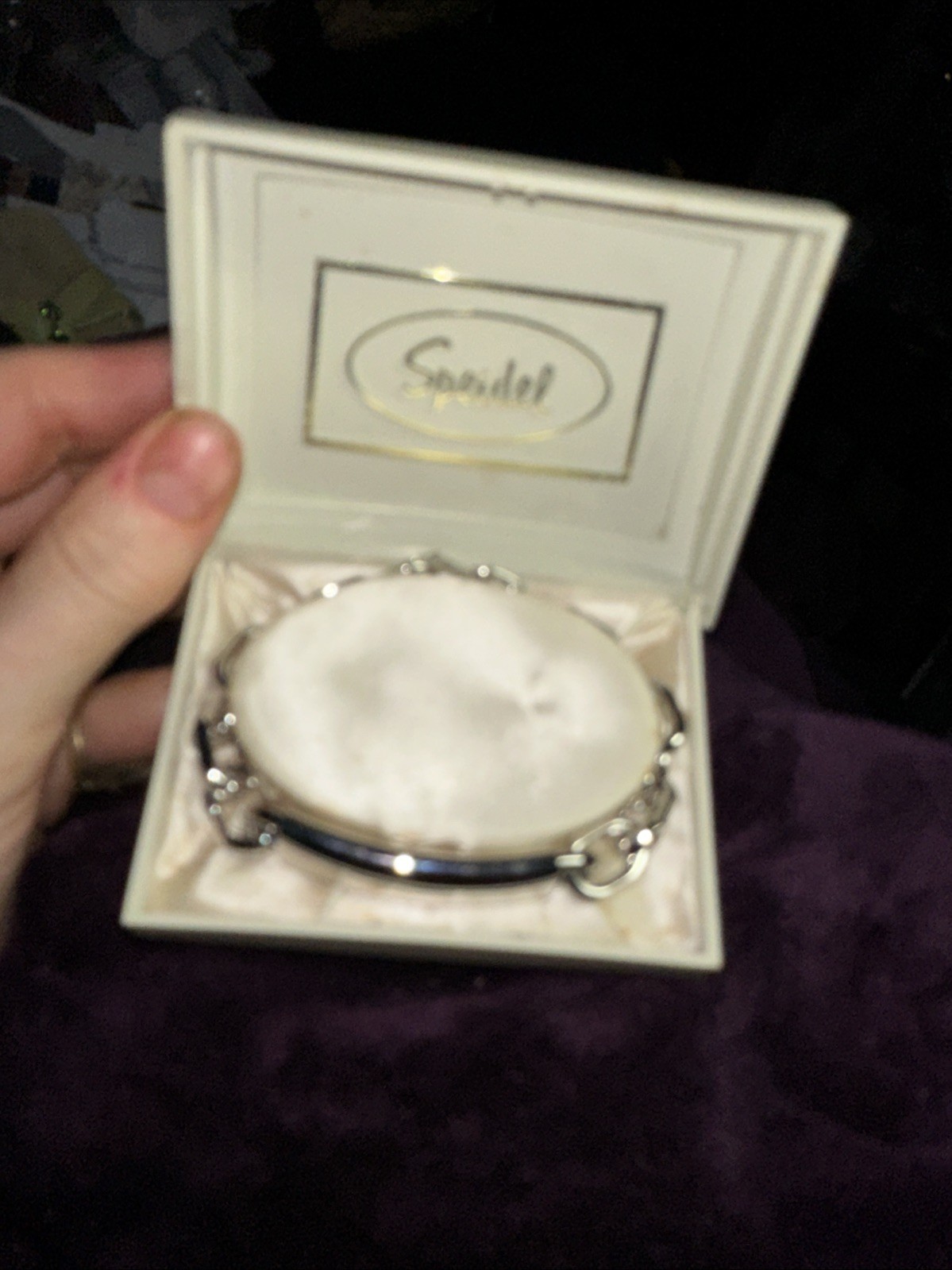Vintage Brand New Speidel USA Stainless Steel ID Bracelet 6.75″ NOT ENGRAVED