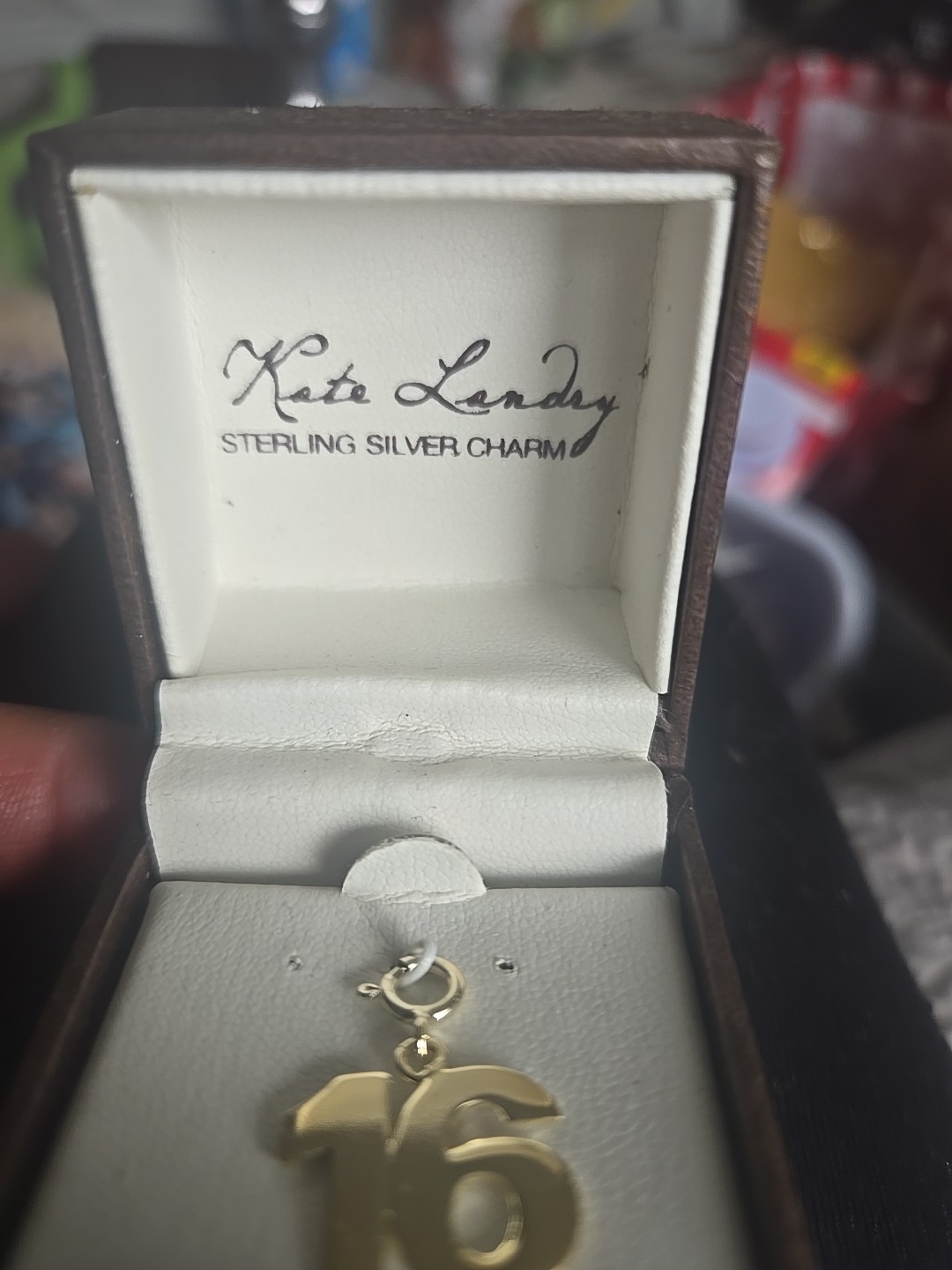 Kate Landry Sterling Silver 925 Sweet Sixteen Charm. NIB