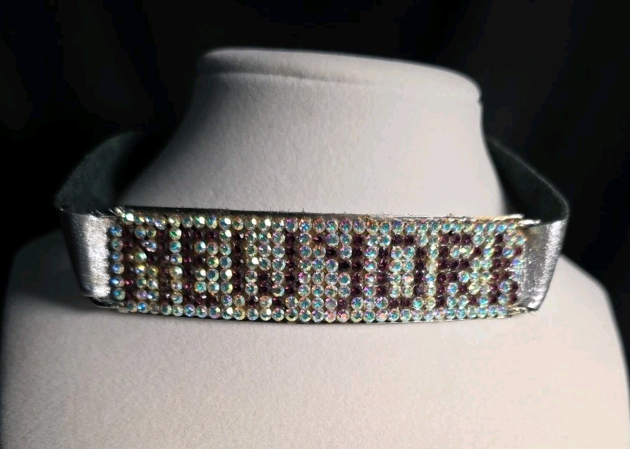 Rare 1980’s Headband/chocker Swarovski Crystals, New York, By Sonia DeMaria