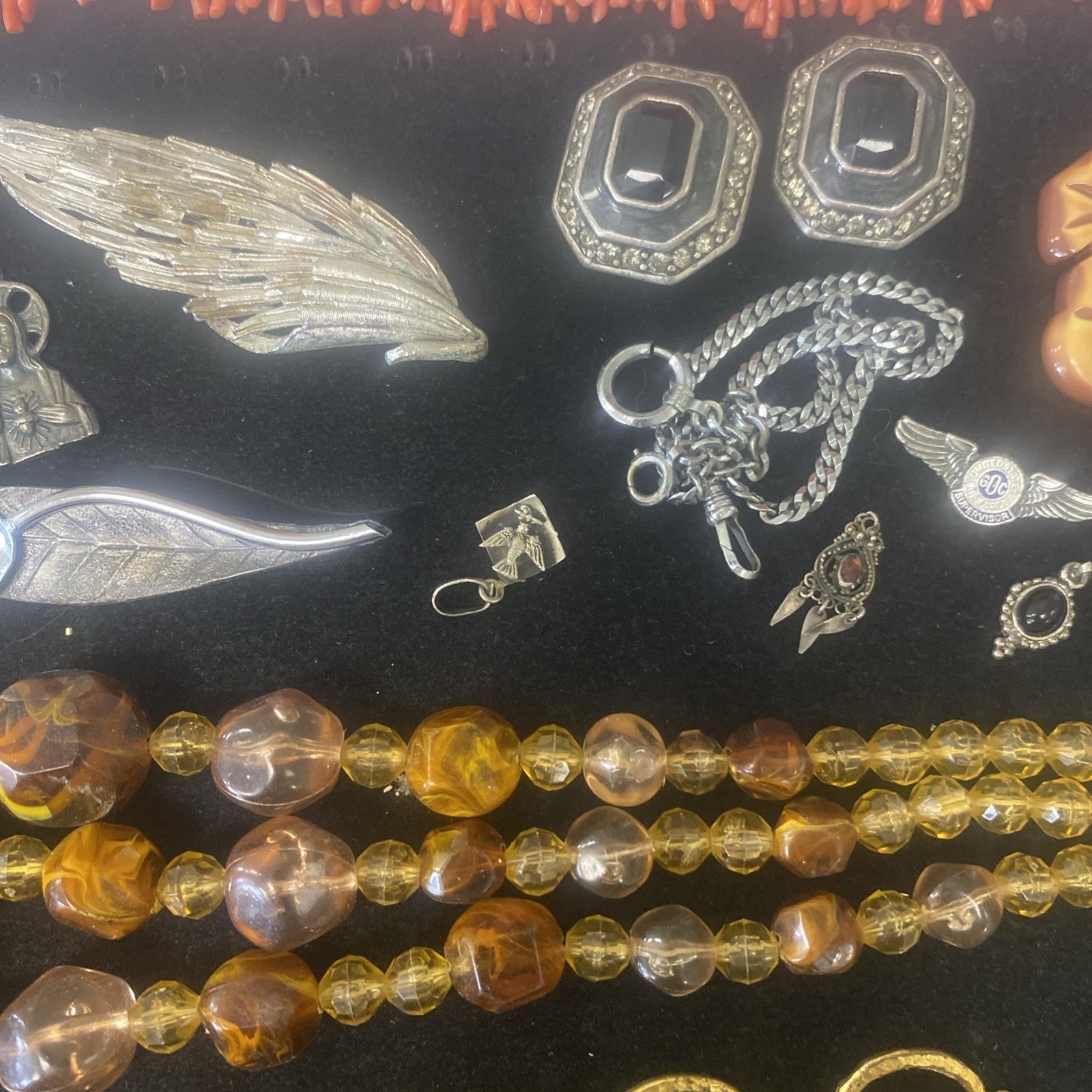 Antique Vintage Lot Of Jewelry Estate Sale Unsearched As Is #2
