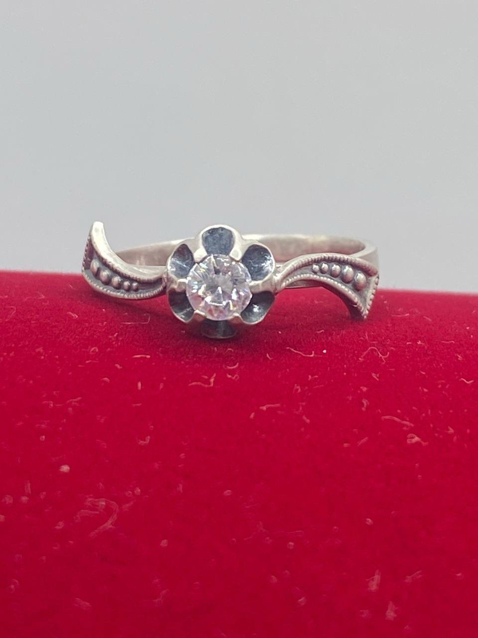 Old Ring Sterling Silver 925 Size 7.5