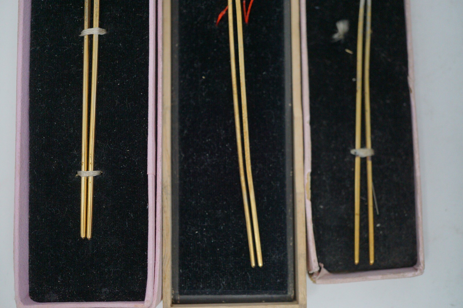 Japanese Hair Accessories Hairpins 17 Pieces Vintage Original from Japan 0530D21
