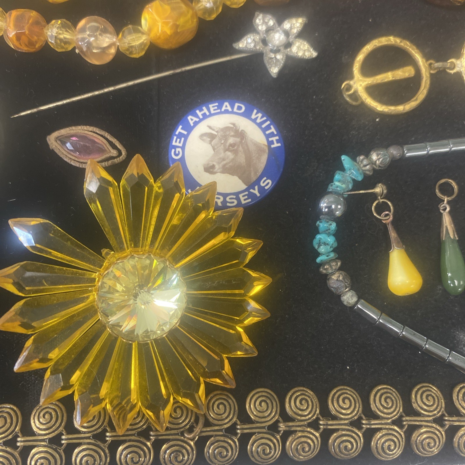 Antique Vintage Lot Of Jewelry Estate Sale Unsearched As Is #2