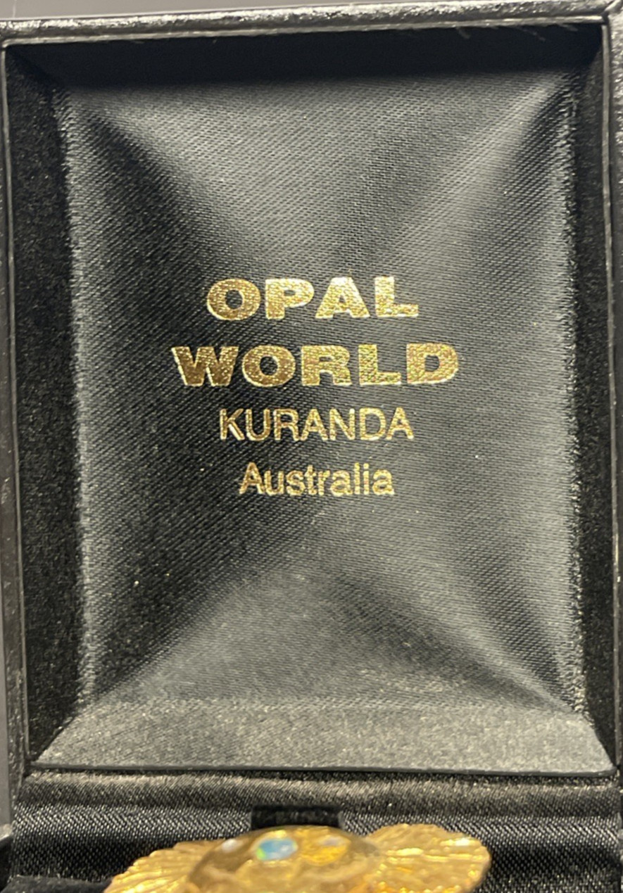 Koala Bear Brooch “Opal World” Kuranda Australia