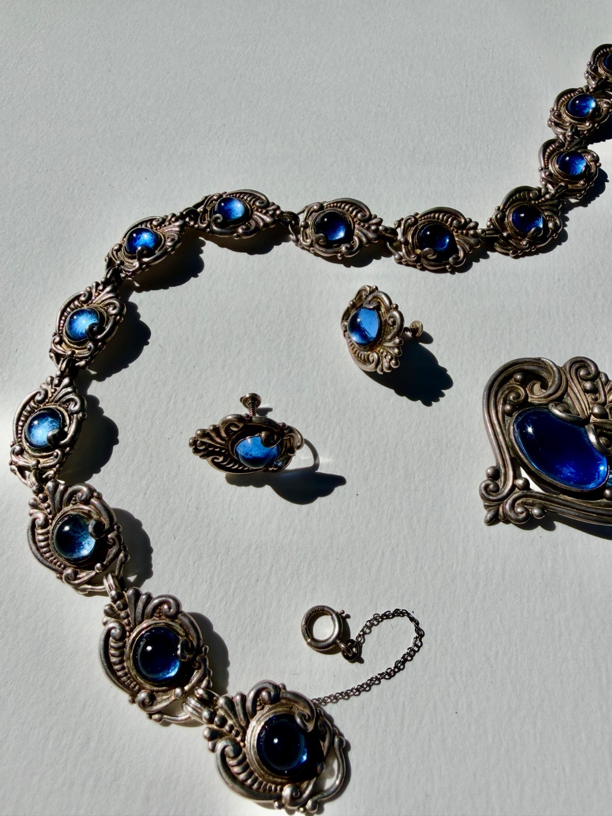 vintage signed Margot de taxco mexican 925 it sterling silver jewelry