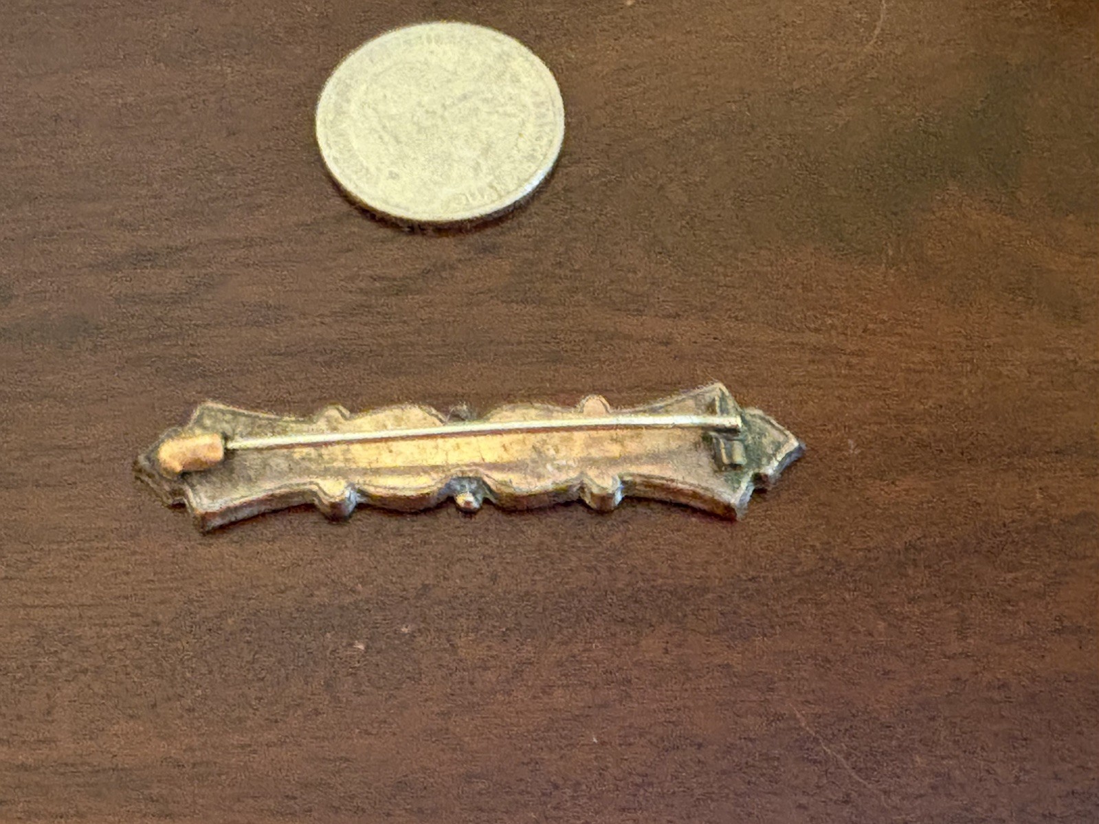 Antique Victorian-Era Bar Brooch