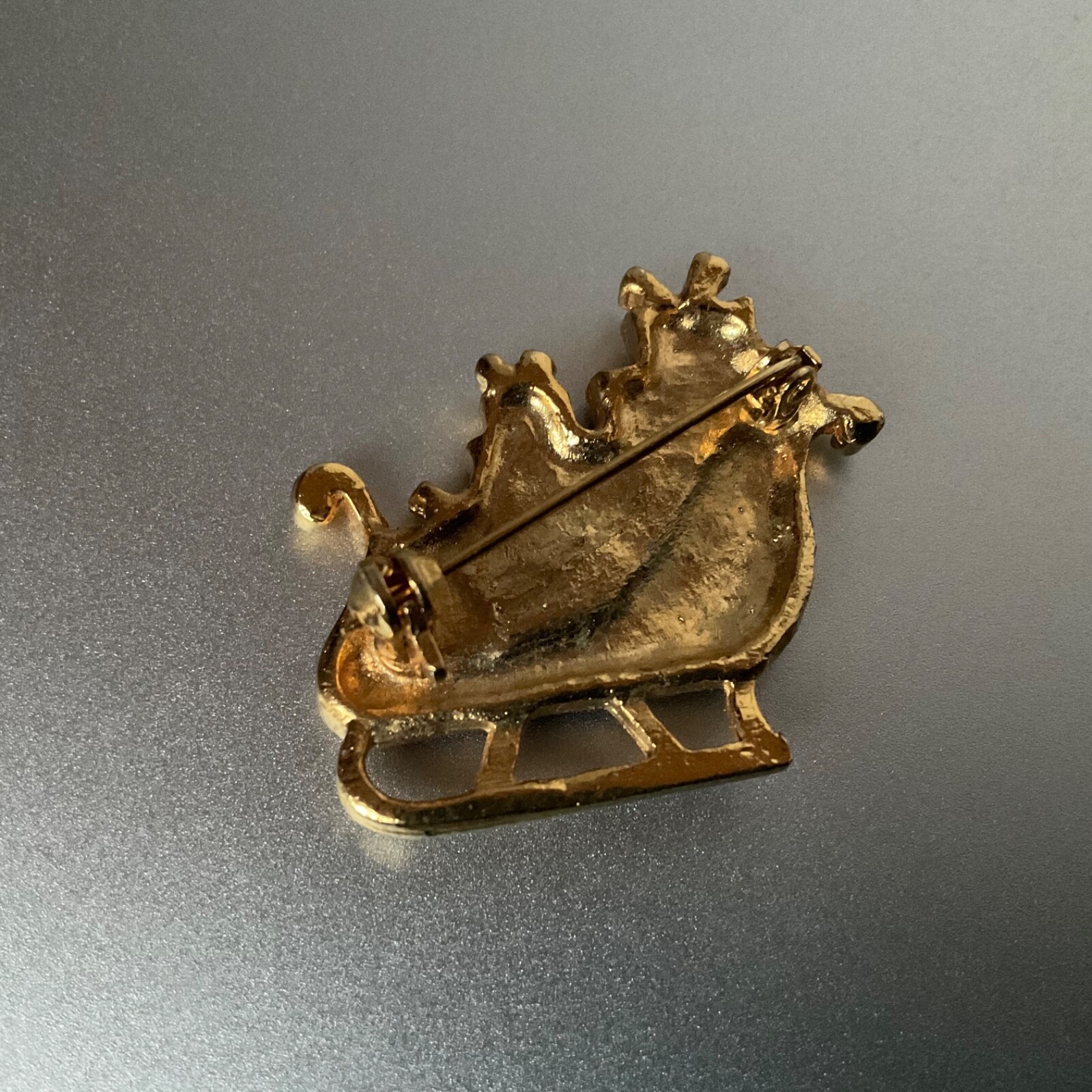 Christmas Holiday Pin Lot Santa Filigree Beard Boot Sleigh Vintage to Modern