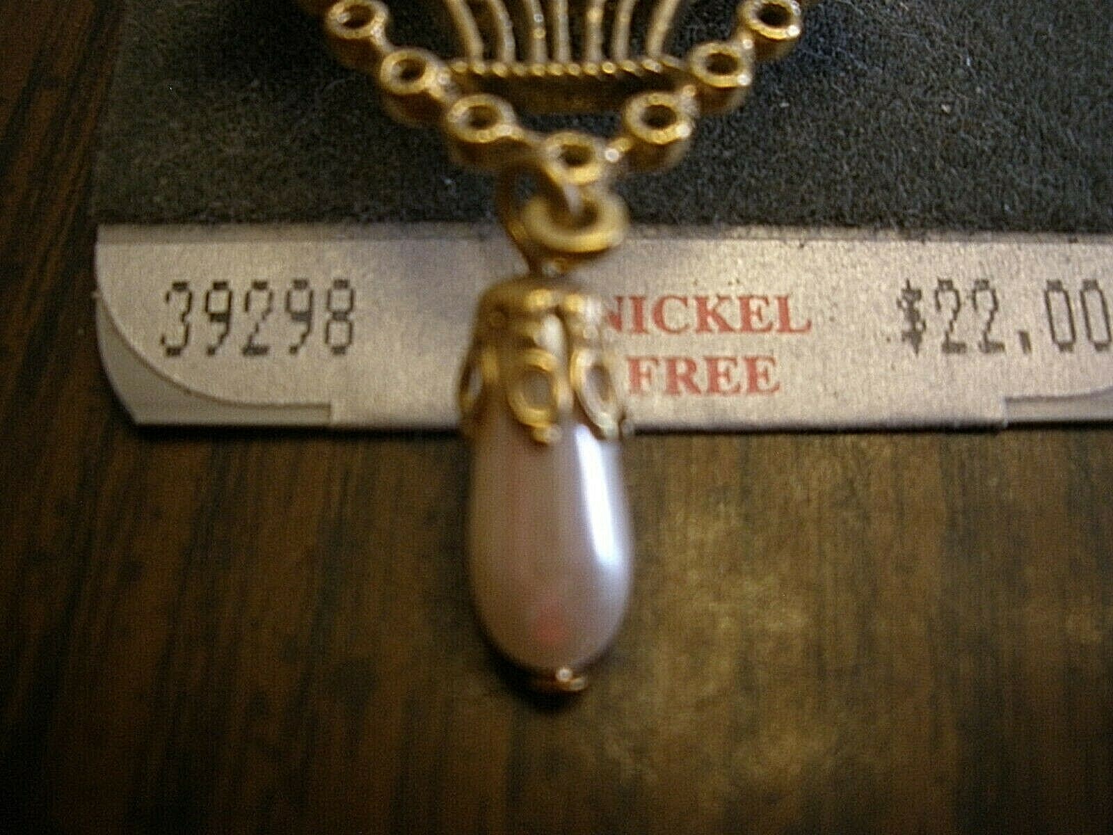 NEW 1928 Nickel Free Basket Brooch