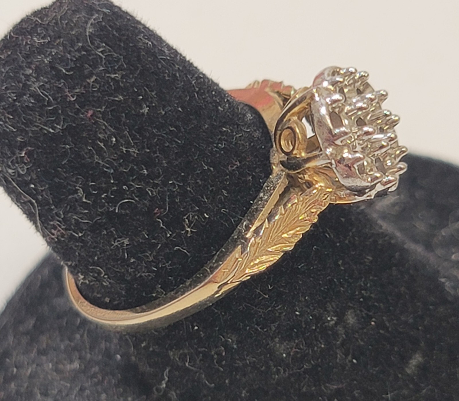 5 Vintage Brass Wedding Rings Salesman Samples No Stones Size 5.5 To 6.5