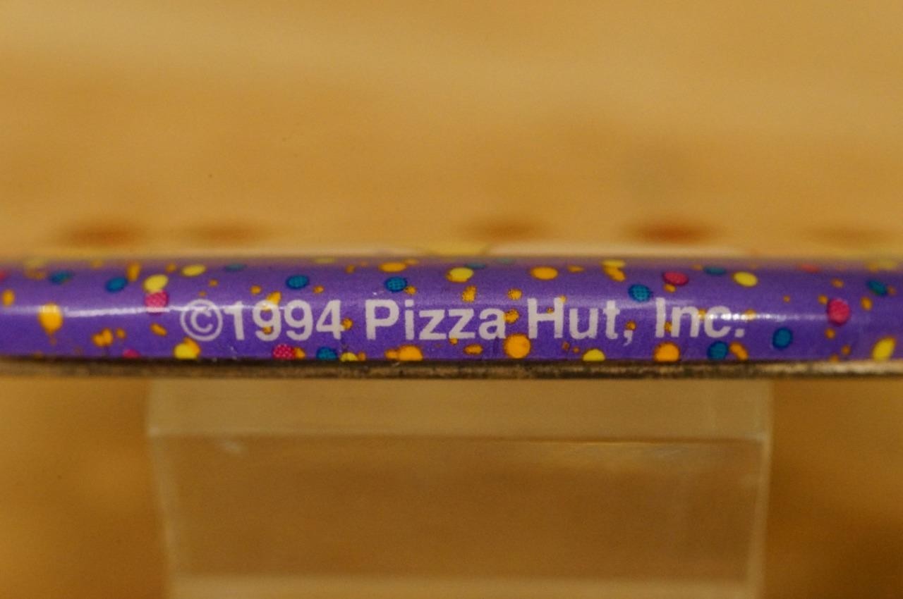 Vintage Pinback Button Pizza Hut Book It 10th Birthday Party Celebration 1994