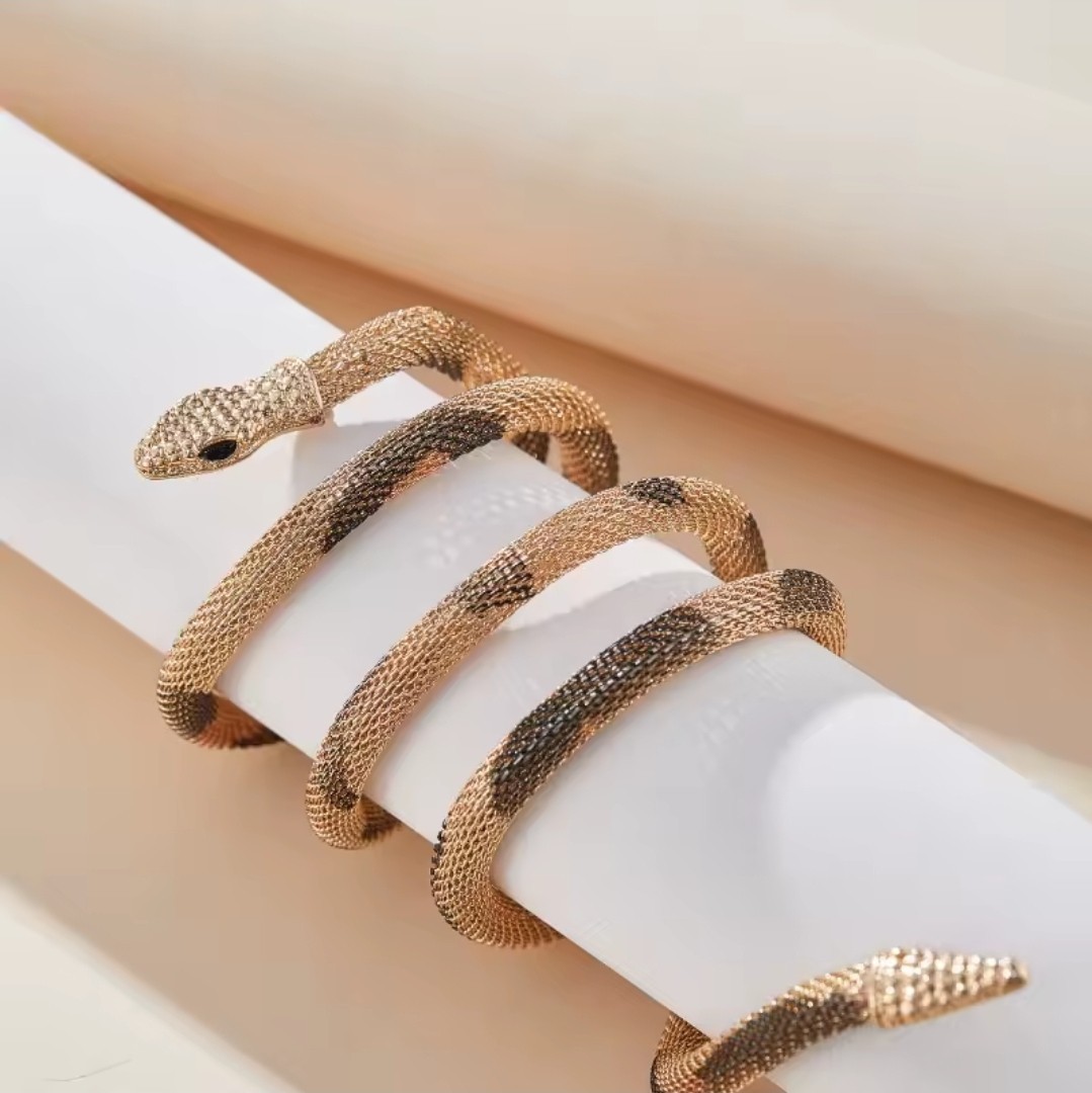 vintage snake choker necklace