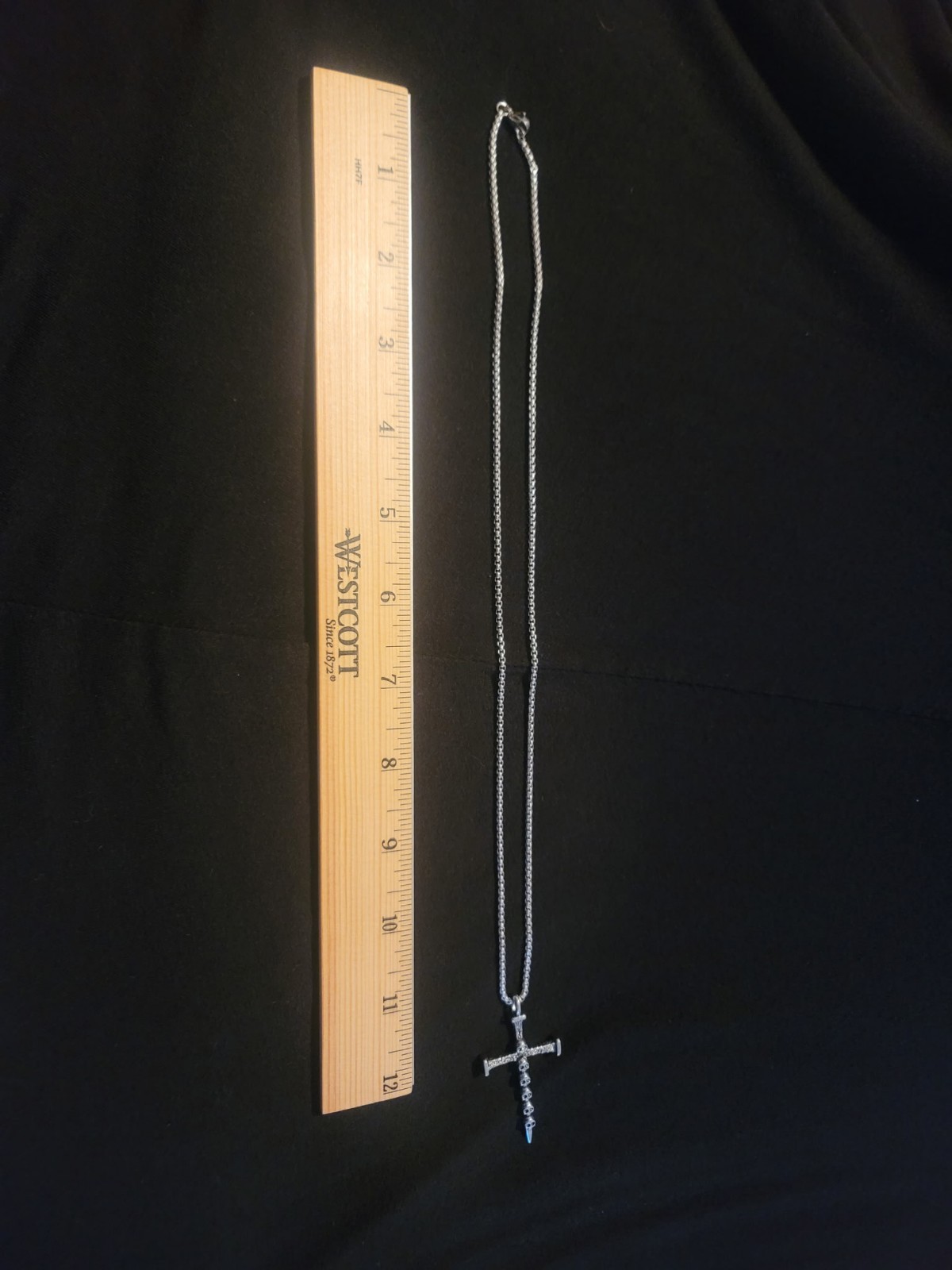 Vintage Gothic Cross Skull Pendant Necklace Style, Zinc Alloy,for Casual Attire
