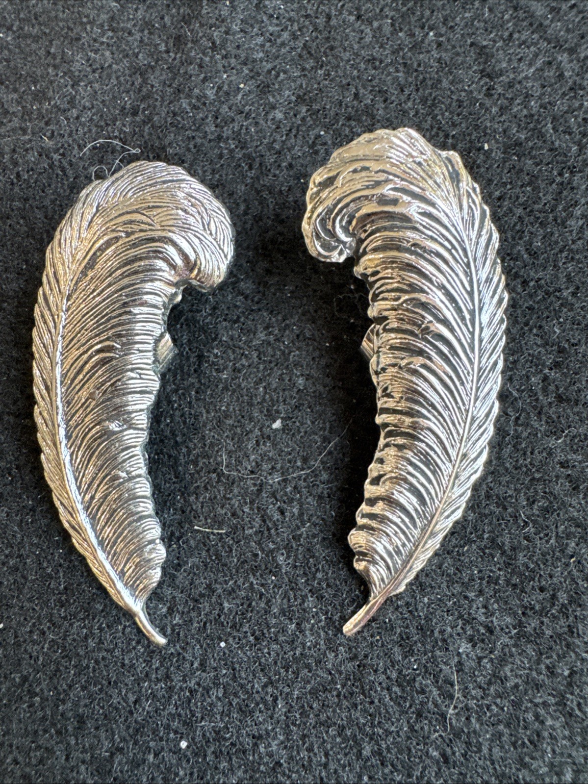 Vintage Sarah Coventry “Feather Froth” Clip Earrings