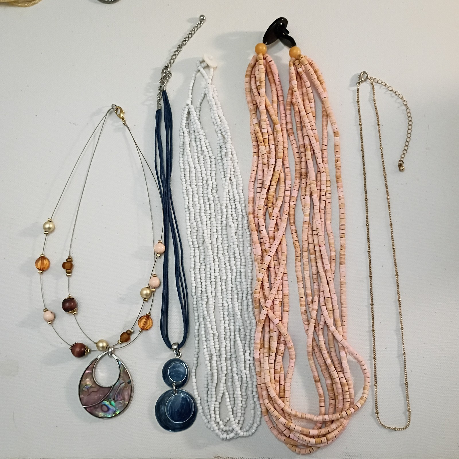 Vintage to Now Mixed Jewelry Lot Necklaces Brooches Bracelets