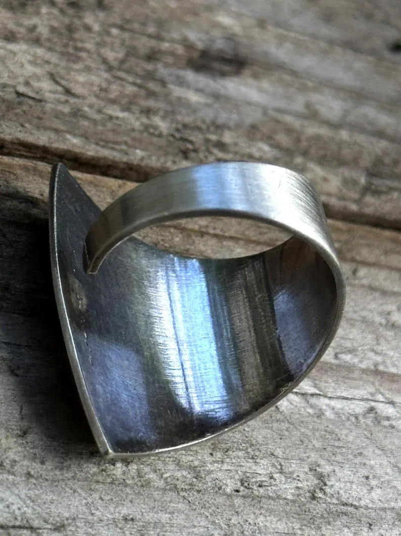 vintage artisan ring sterling silver 925