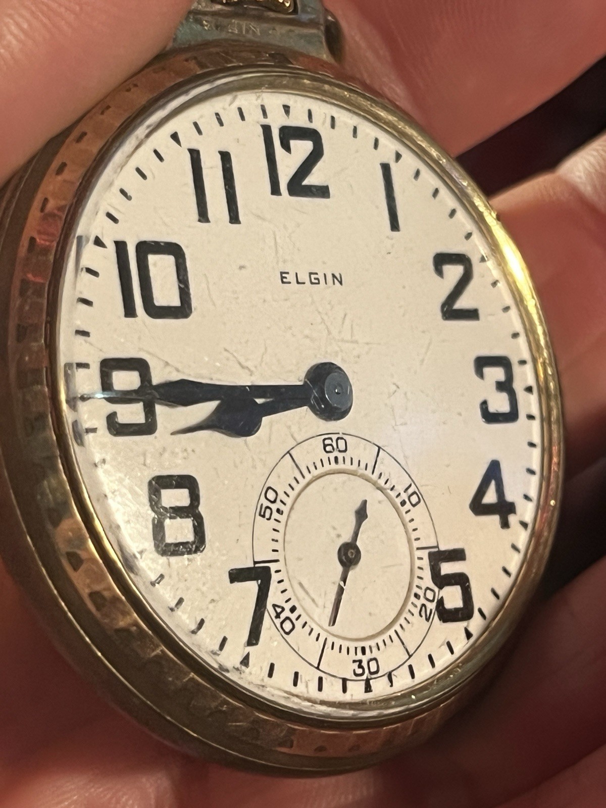Antique 1925 Elgin B.W. Raymond Railroad Grade 478 Pocket Watch – 21 Jewel 12kt