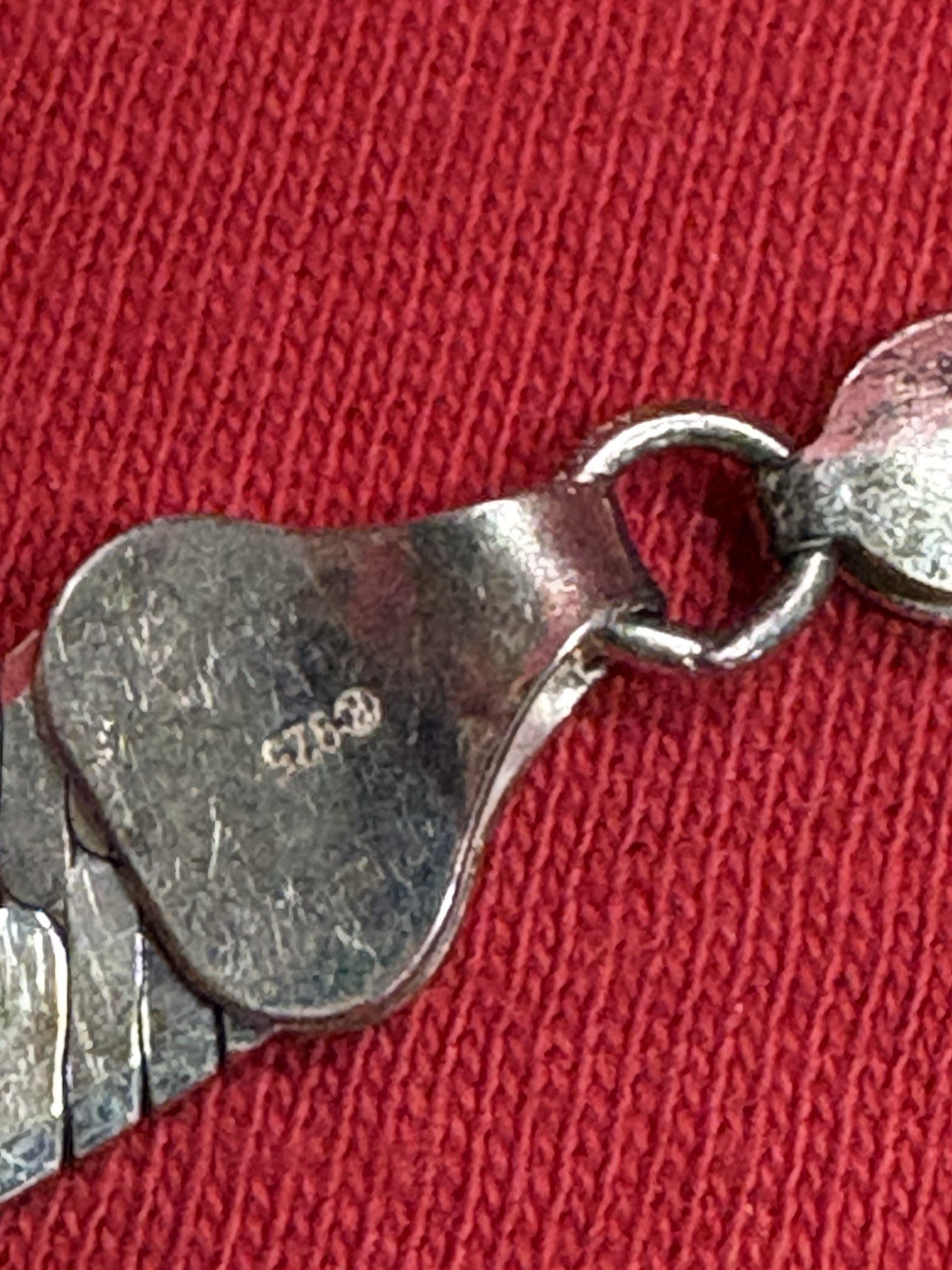 Vintage Sterling 925 Lot (3) Bracelets 2Italy,1Canada, 3 Sizes See Pics Used