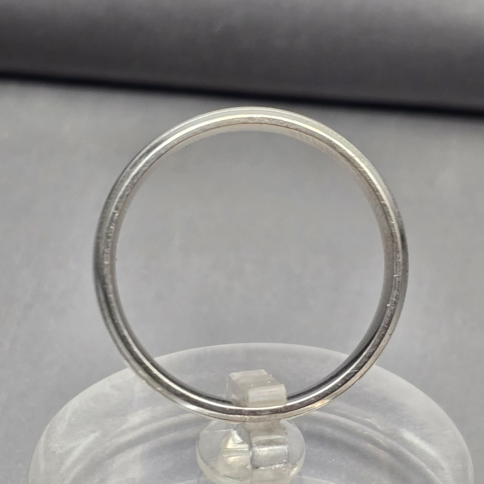 Vintage Sterling Silver Double Milgrain Wedding Band Ring Size 12 Heavy 6mm