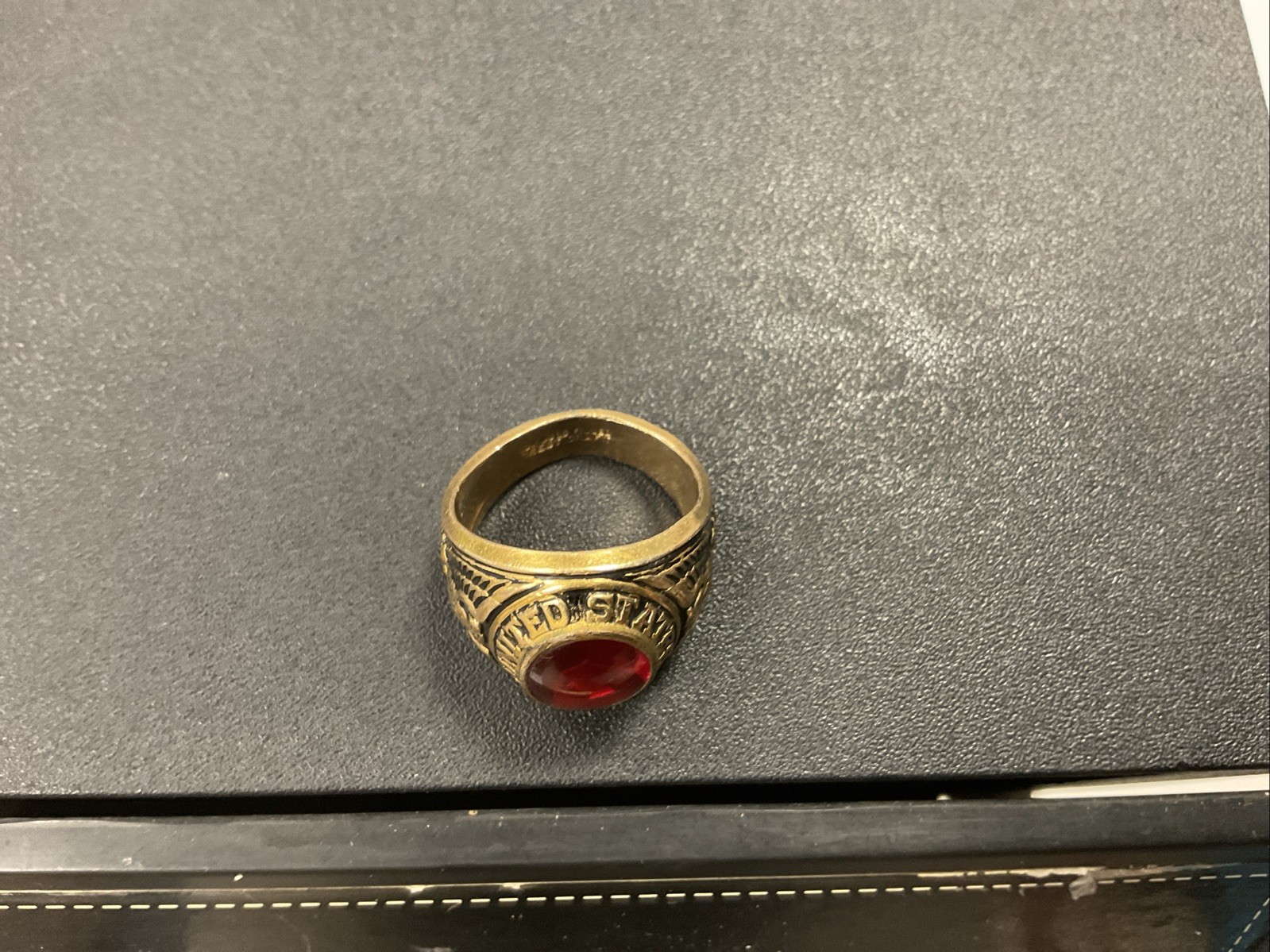 Vintage Gold Filled United States Army Ring 10k Gold Filled “Best Craft” Size