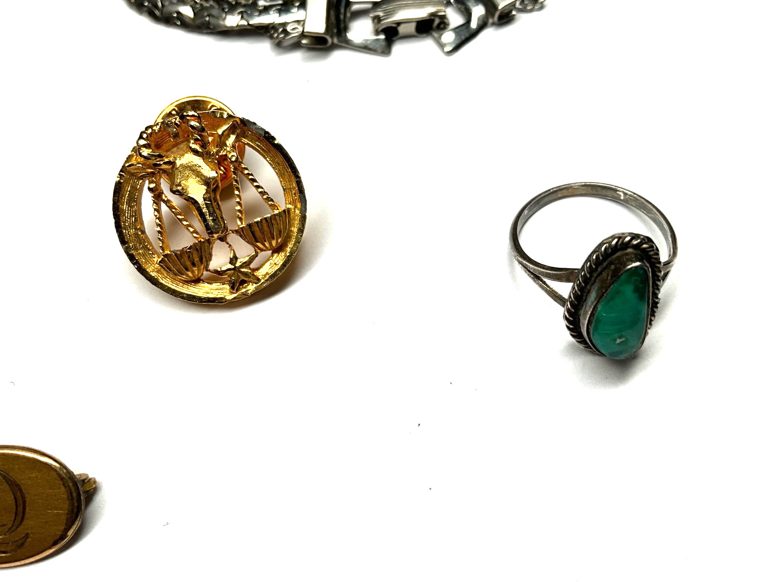 Vintage Lot of 13 Pieces of Jewelry Ambassador / Art Deco Costume Novelty