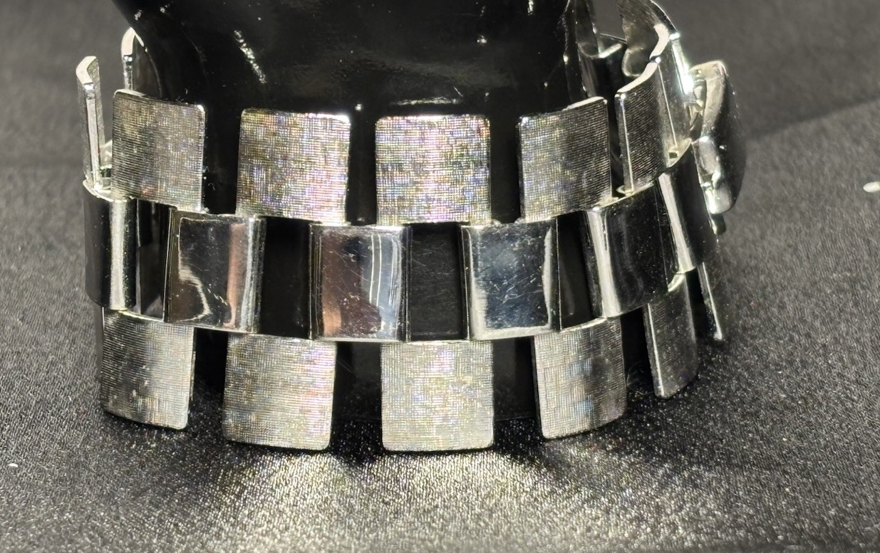 Sarah Coventry Bracelet Four Seasons Multi Row Chain Link Bracelet