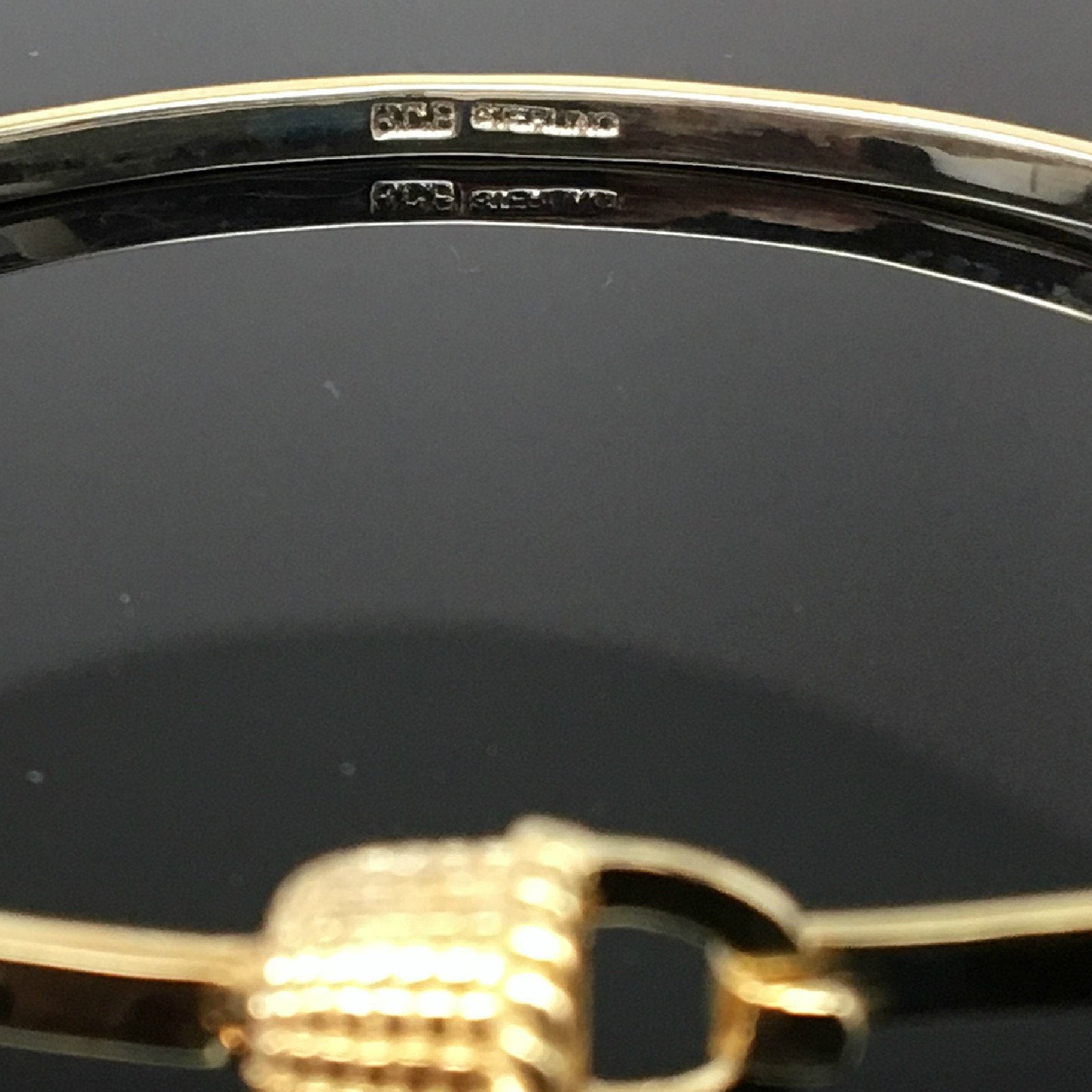 Sterling Silver or Gold Vermeil NANTUCKET BASKET Bracelet BANGLE Gift for Her
