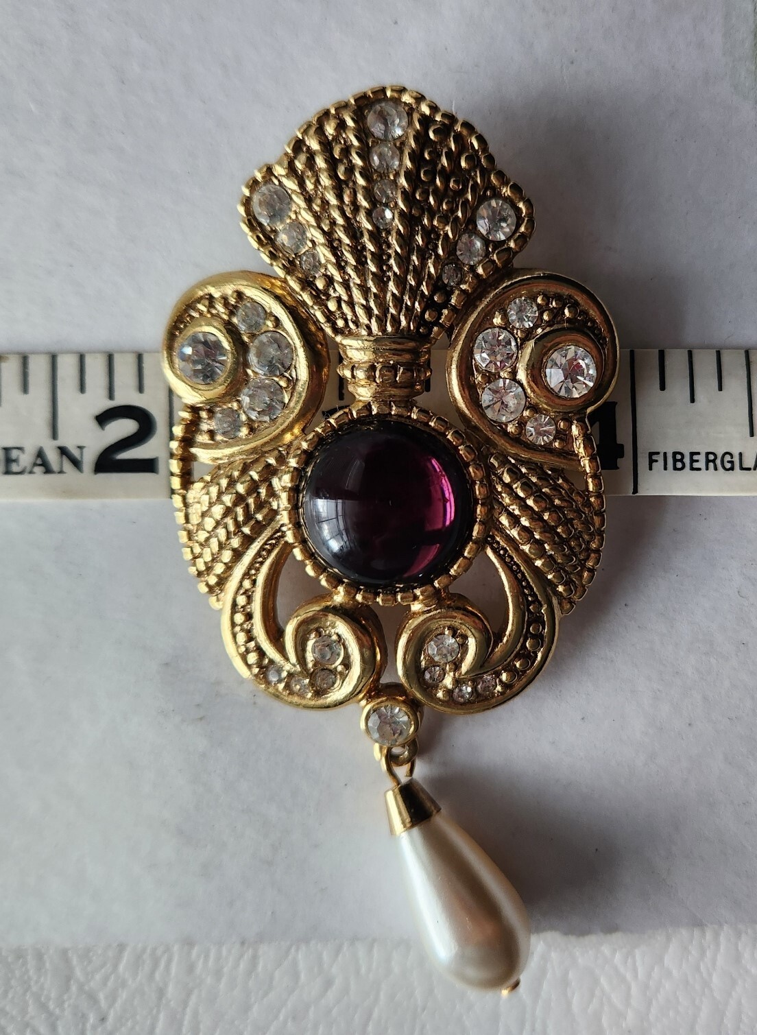 Jeff Lieb Brooch & Piscatelli Earrings: Vintage Jewels of India, Moghul style