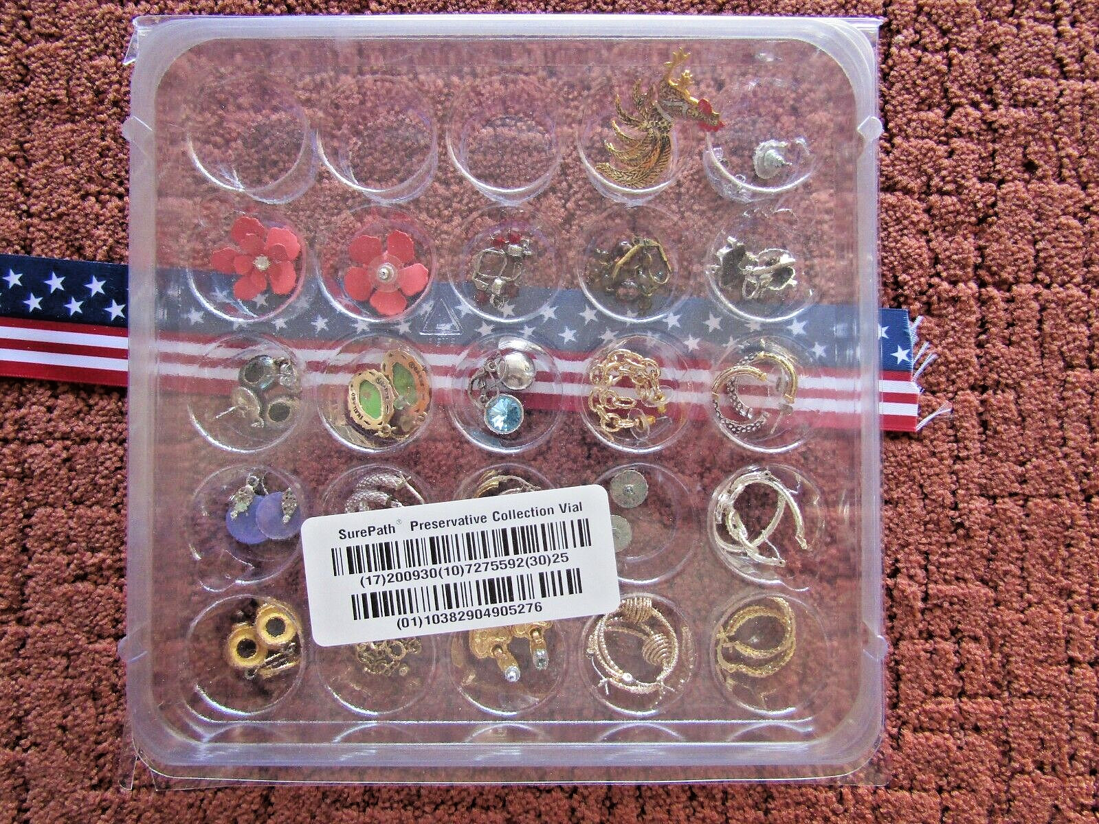 Large set of earrings clean & bright