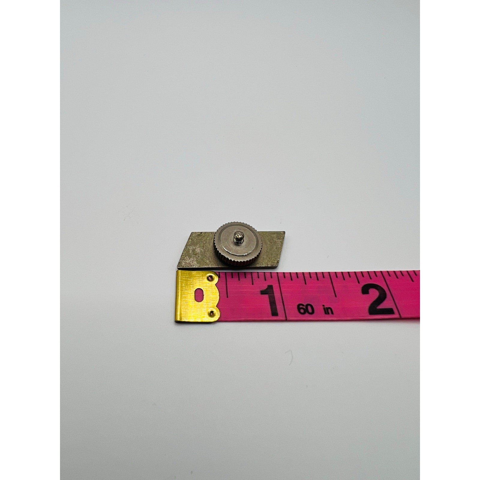 Vintage Japanese Tie Clip | Judan-sha Kanji Tie Bar | Screw Back Souvenir