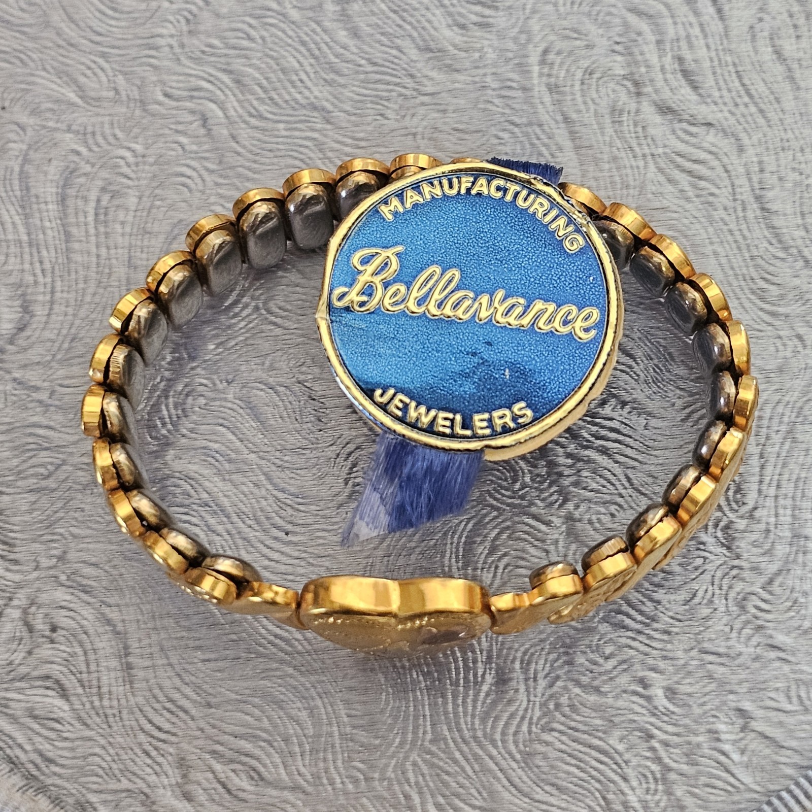 Bellavance &Sons Childs Expansion Heart Bracelet Gold Filled 1/20th 12k Vintage