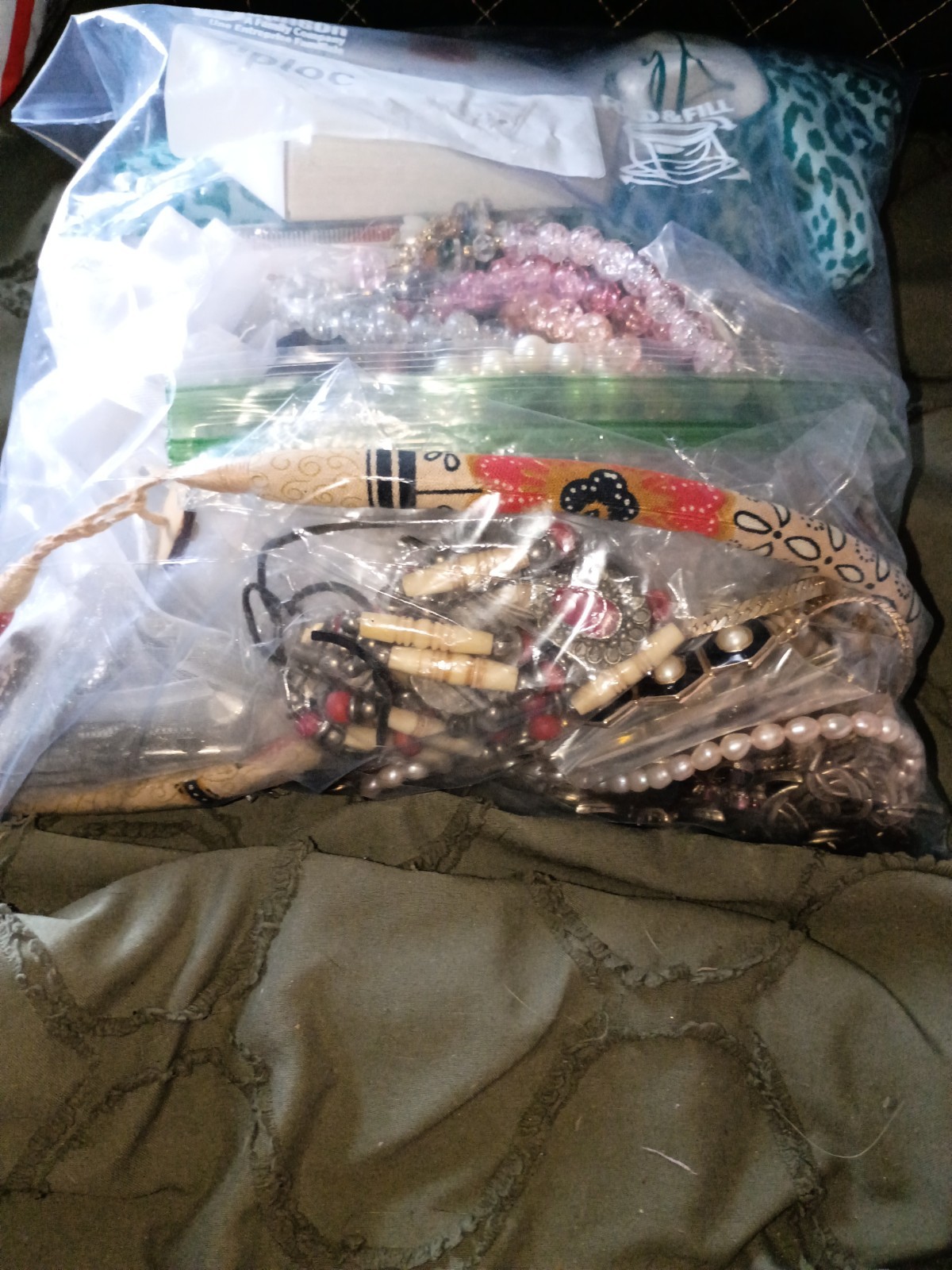 Unsearched Bag Of Jewelry