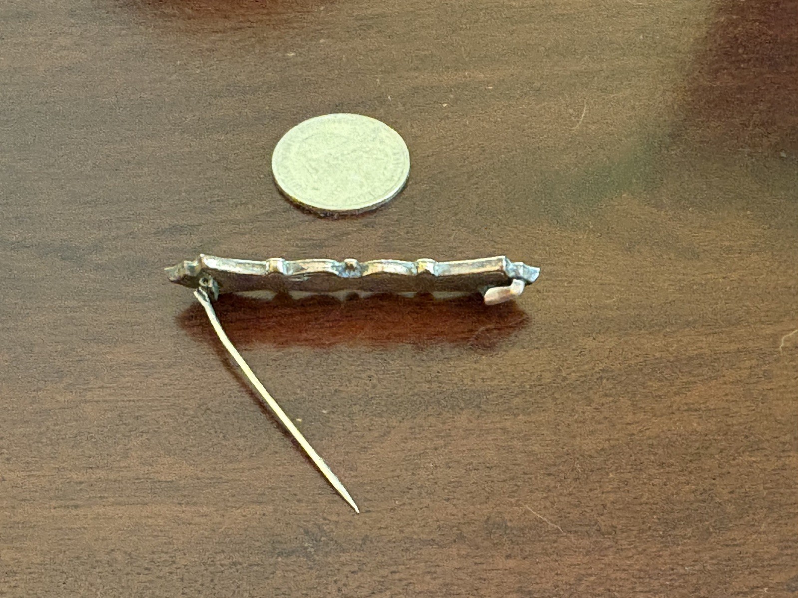 Antique Victorian-Era Bar Brooch