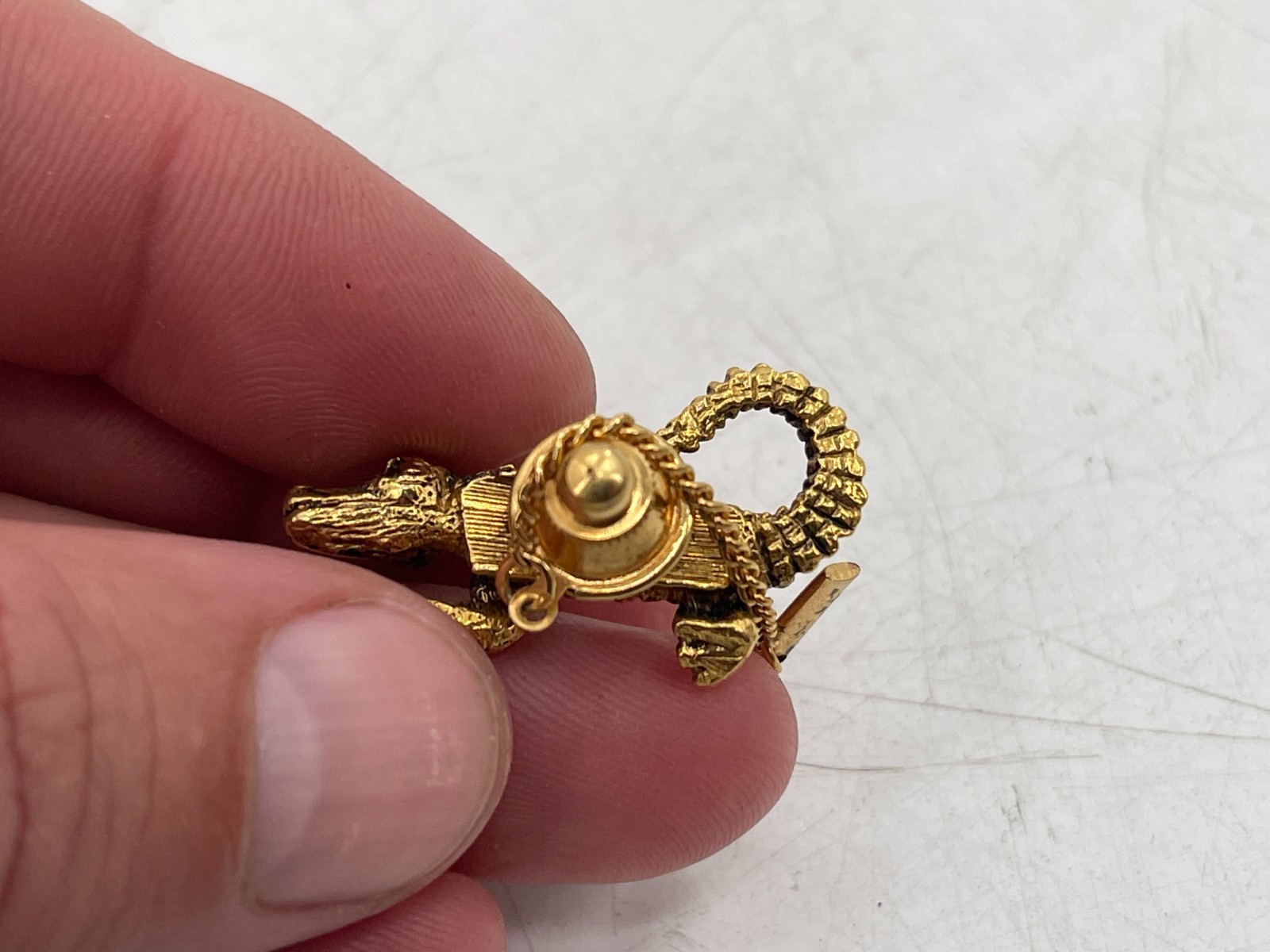 Alligator Pin Brooch See Pictures