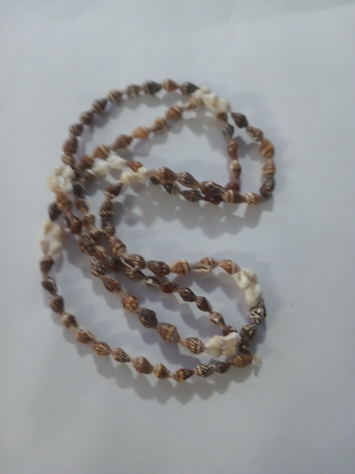 Vintage Handcrafted Cowrie/Other Seashell Necklace Lot (5 Necklaces)