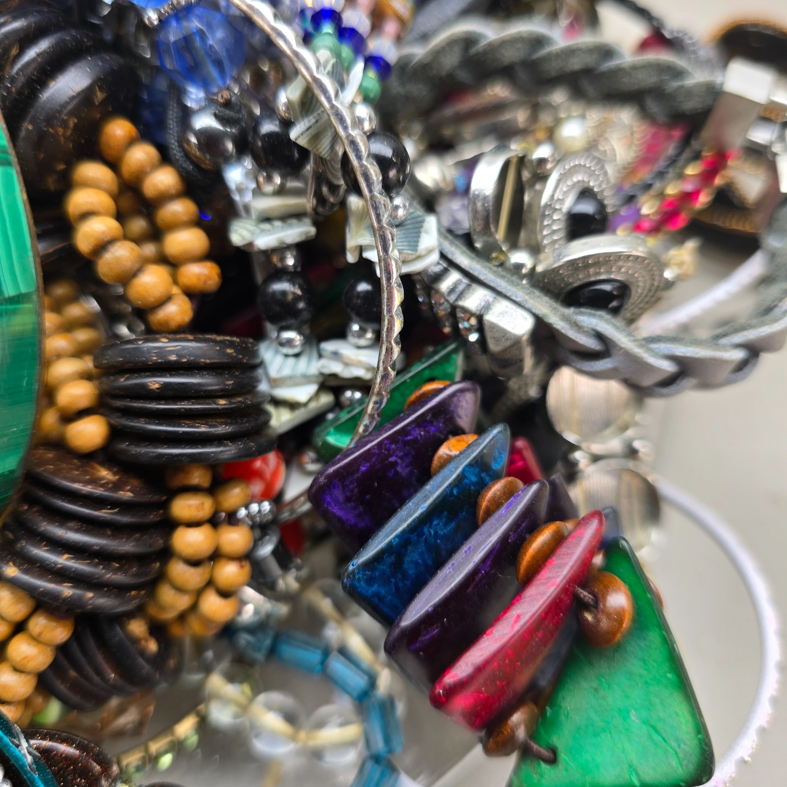 Vintage to Modern Bracelet Lot Wearable Resell 5.66 Pounds