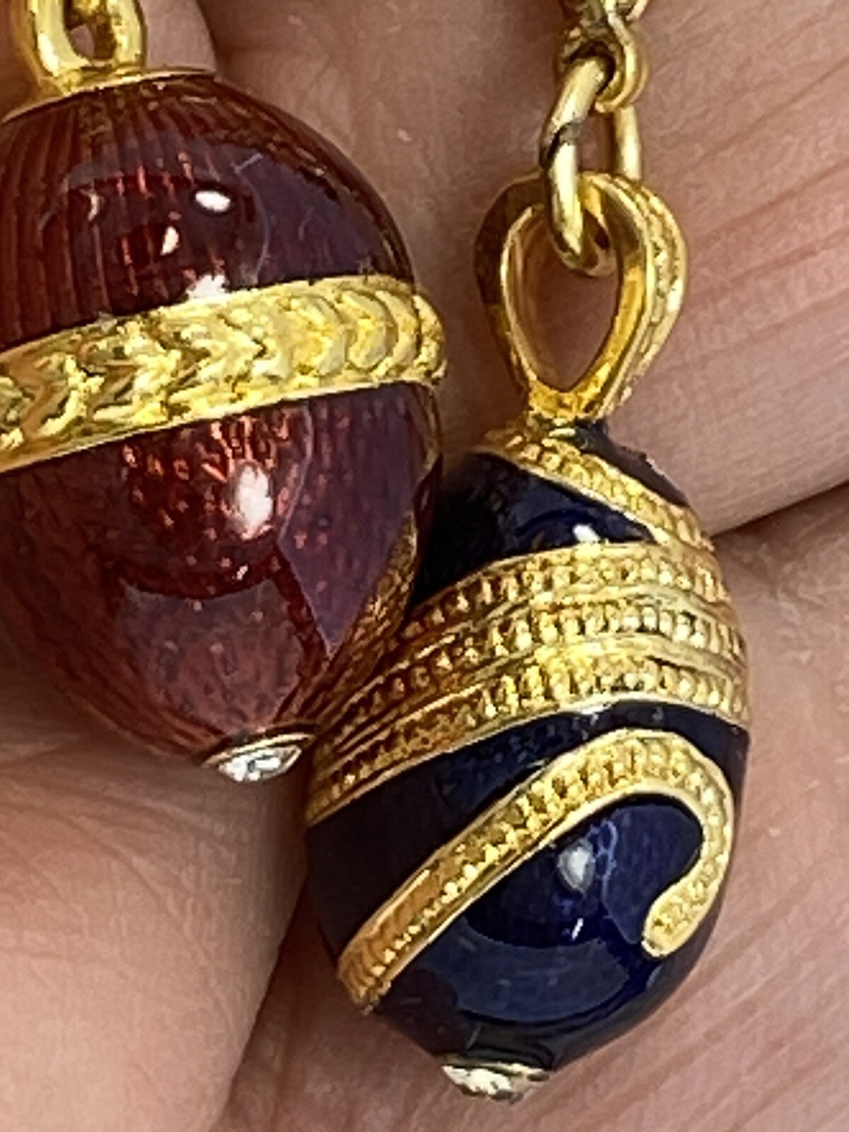 I Am Edgar Berebi Thé 3 Wishes Charm Necklace Just Found 1998 Vintage Jewelry
