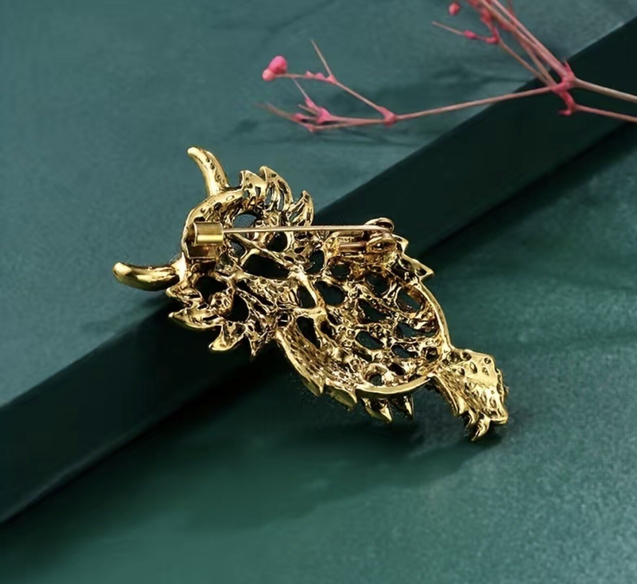 Owl Brooch Pin, Vintage Owl Pin Brooch For Men, Elegant Gift Ideas