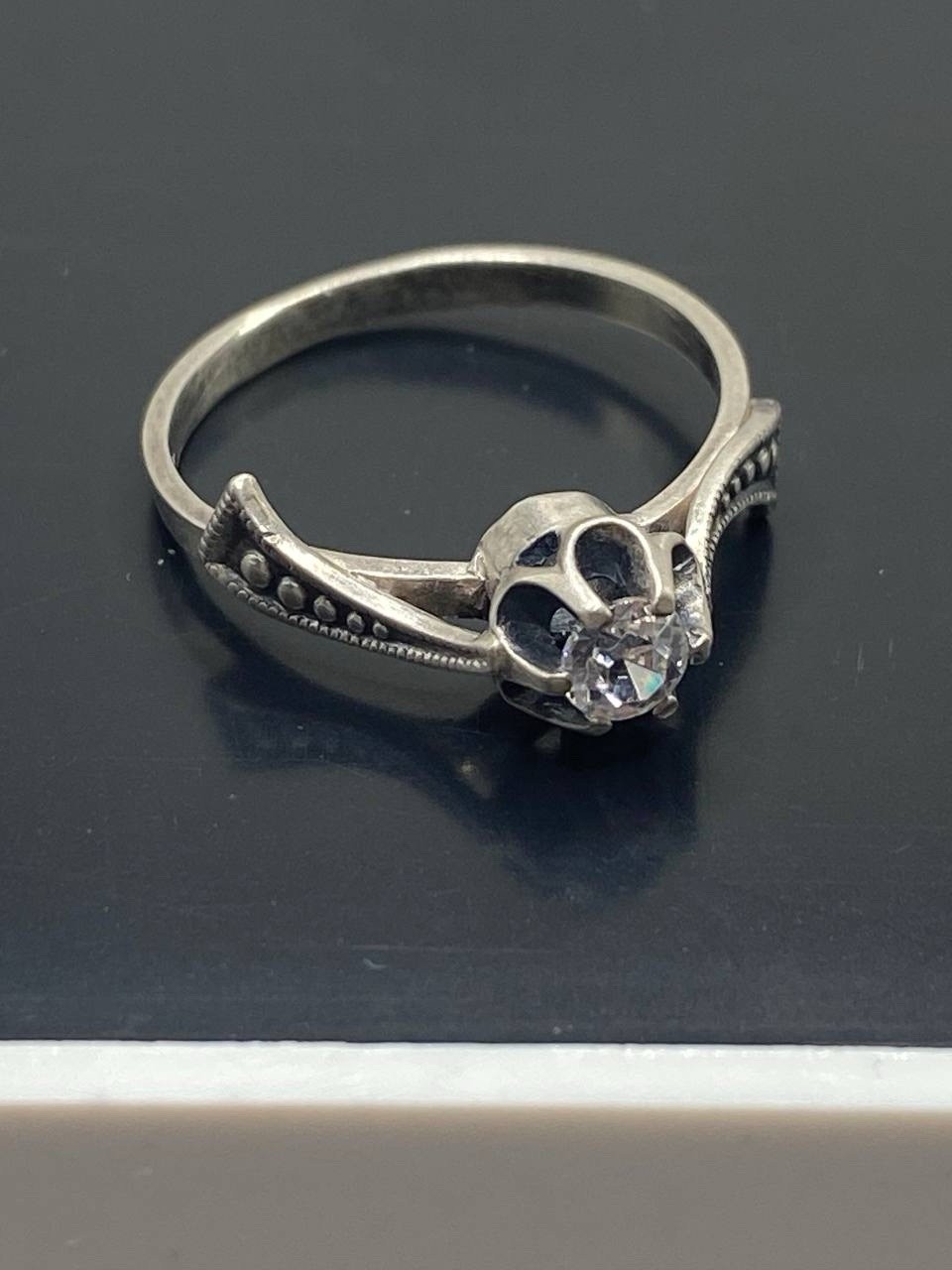 Old Ring Sterling Silver 925 Size 7.5