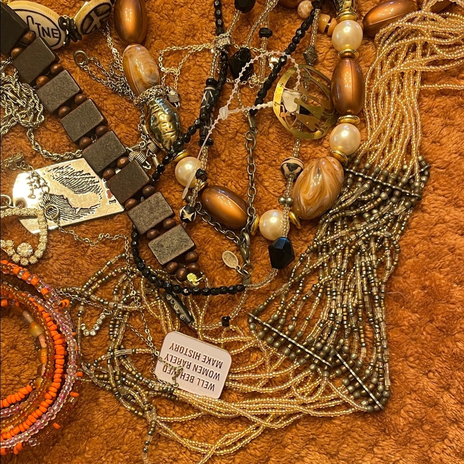 Crafting Lot B 1.5lbs multiple beads and metals