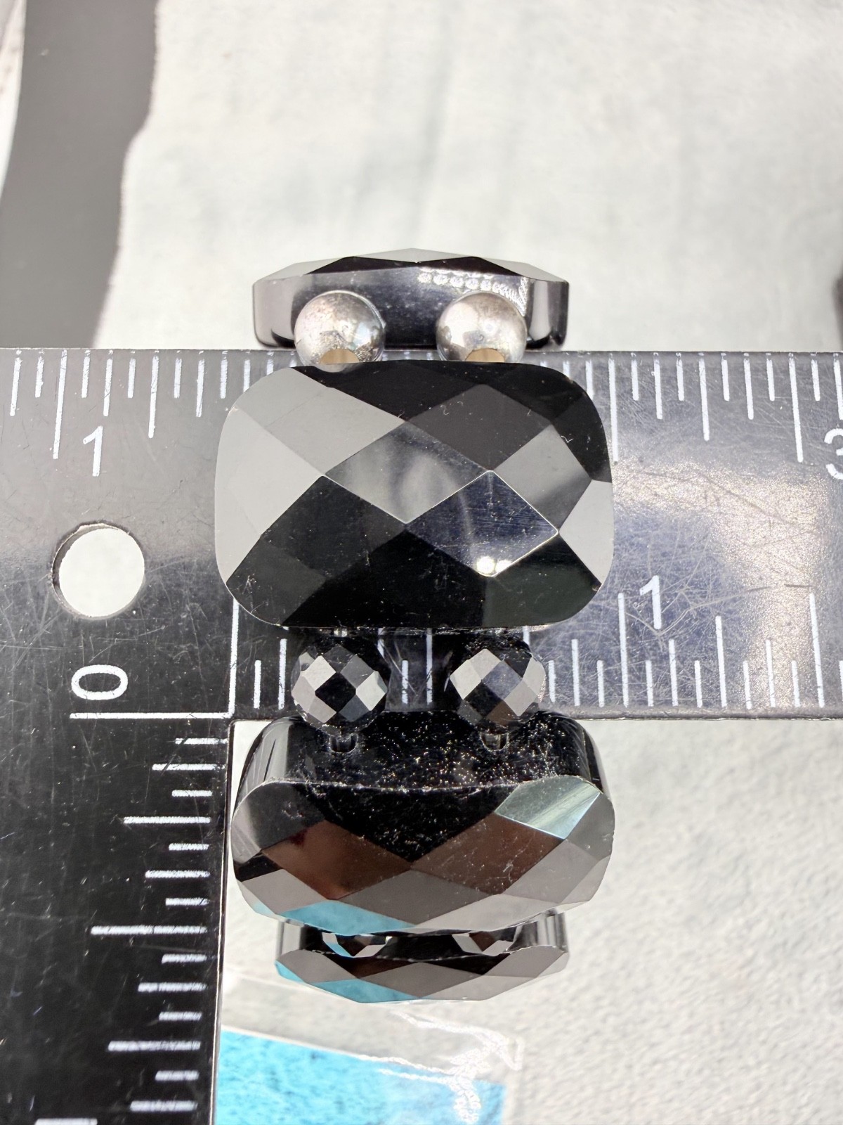 Mine Finds By Jay King Bracelet Black Stone NEVER WORN 7.5”