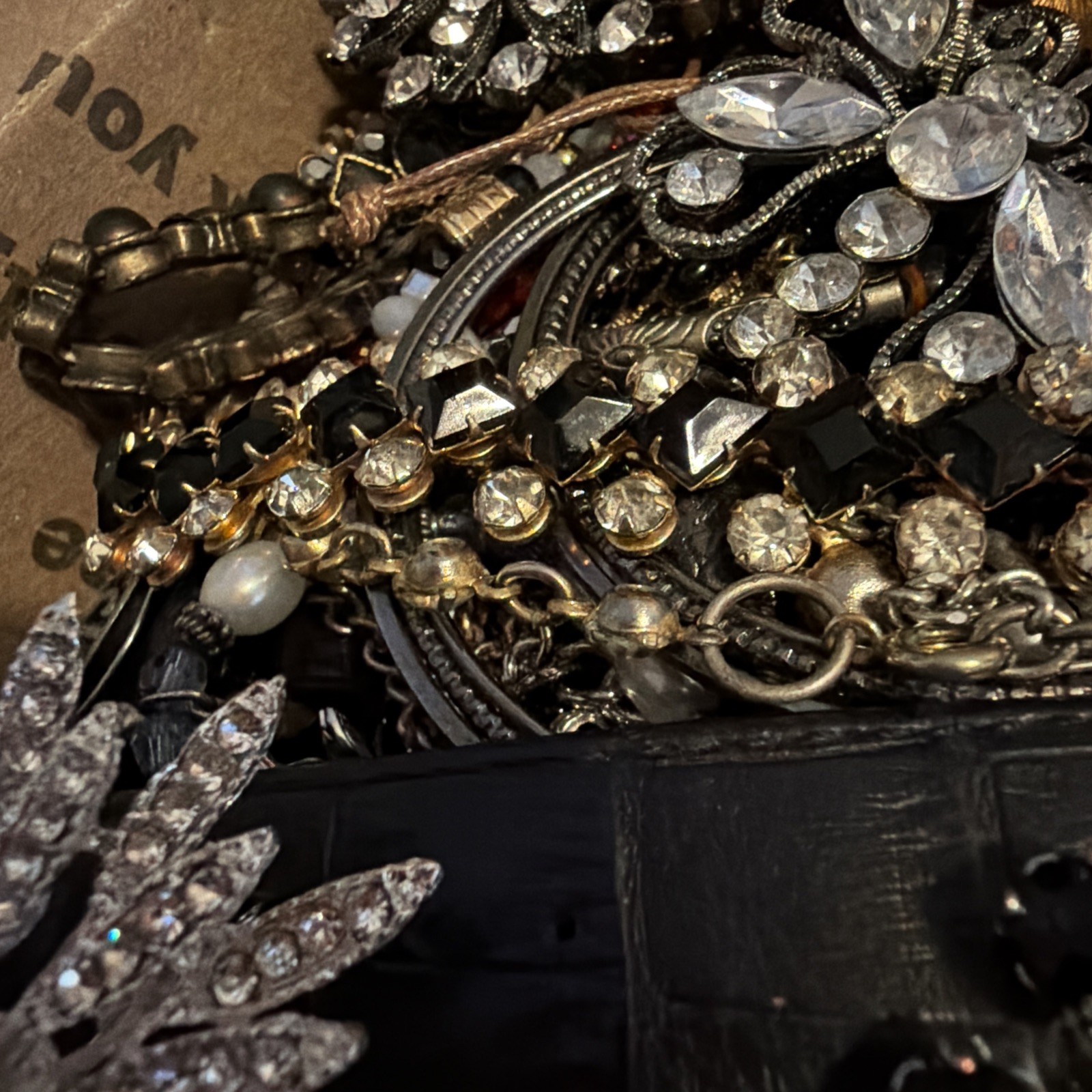 Vintage to Now Jewelry Lot, All Wearable Untested. No Broken. Box B1